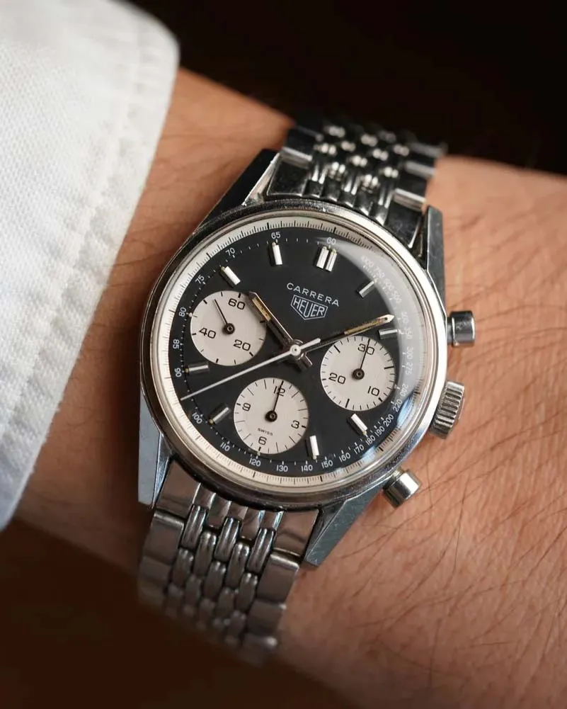 Heuer Carrera Reference 2447NST Unpolished sold by J. Press product image thumbnail 2