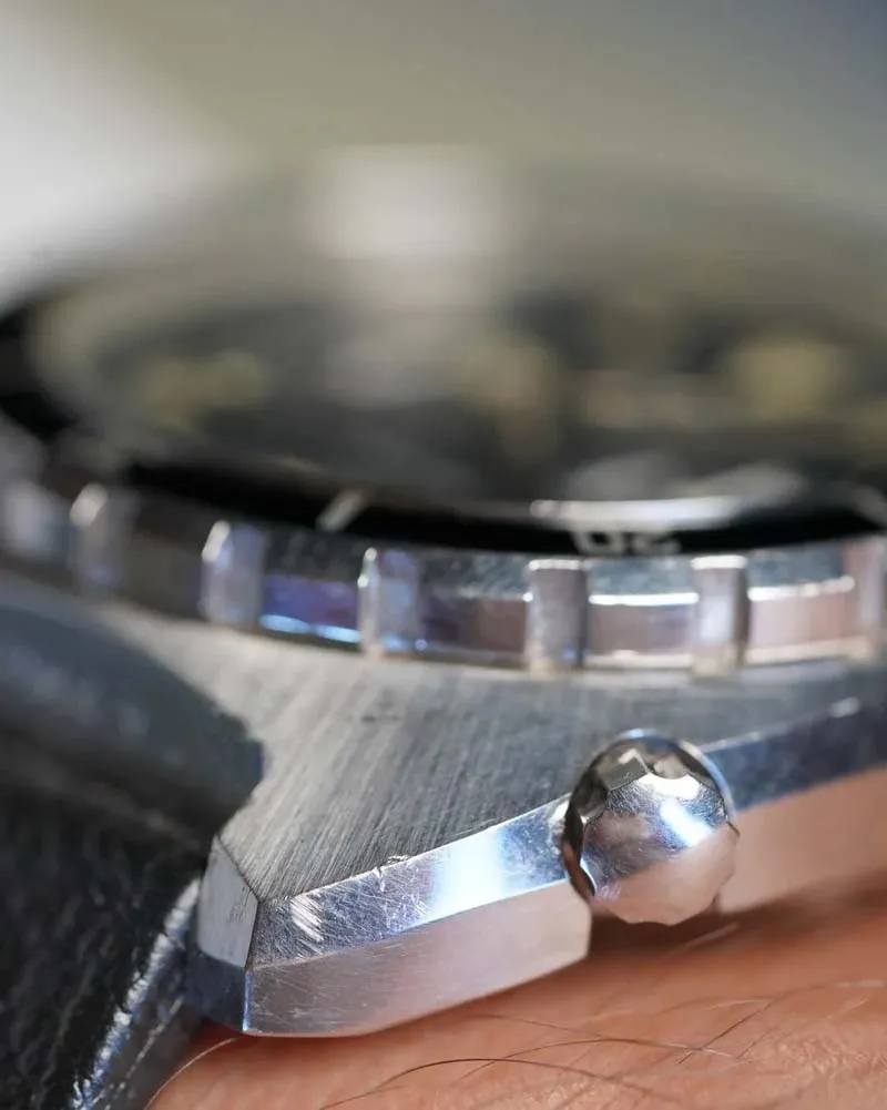 Heuer Autavia 11063P Diver 100 Unpolished w/ Box sold by J. Press product image thumbnail 3