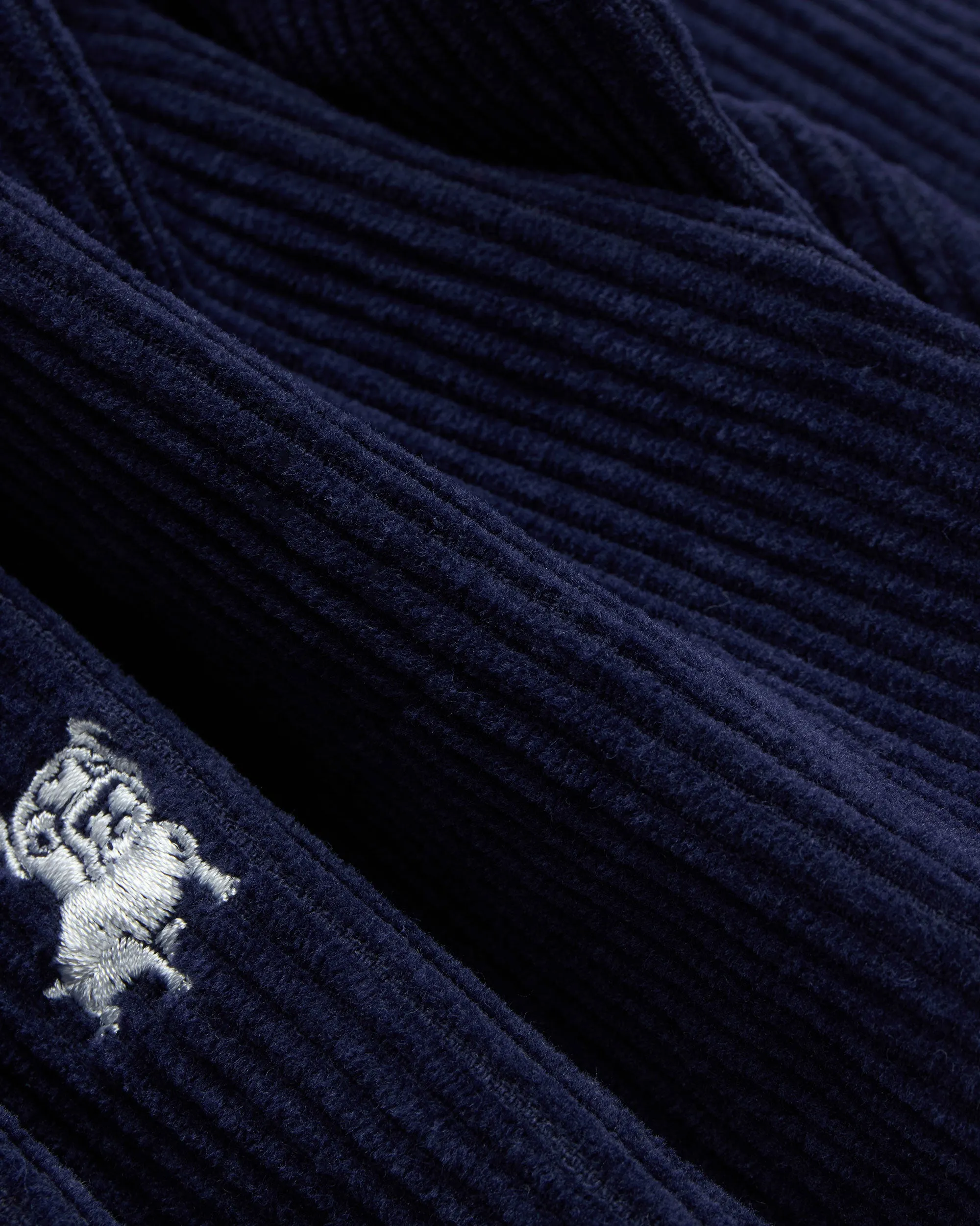 Bulldog Embroidered Corduroy Pant sold by J. Press product image thumbnail 3