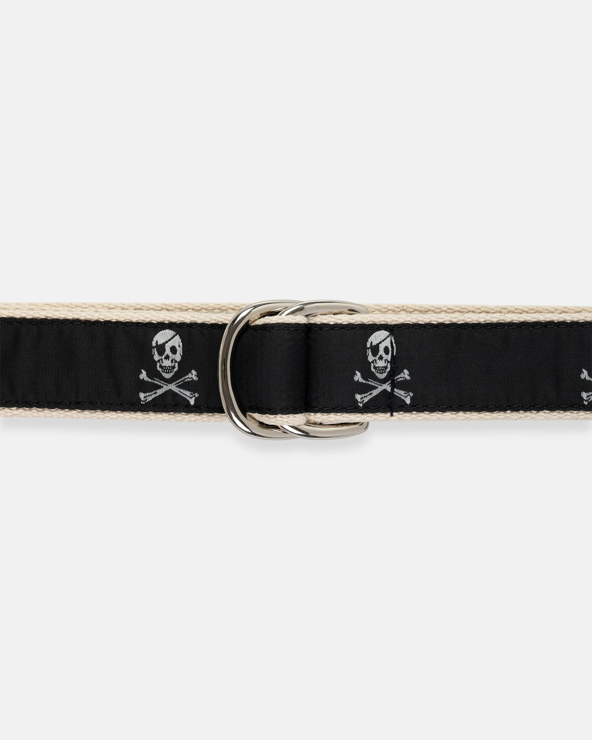 Made-in-USA Skull & Bones Motif D Ring Belt sold by J. Press product image thumbnail 2