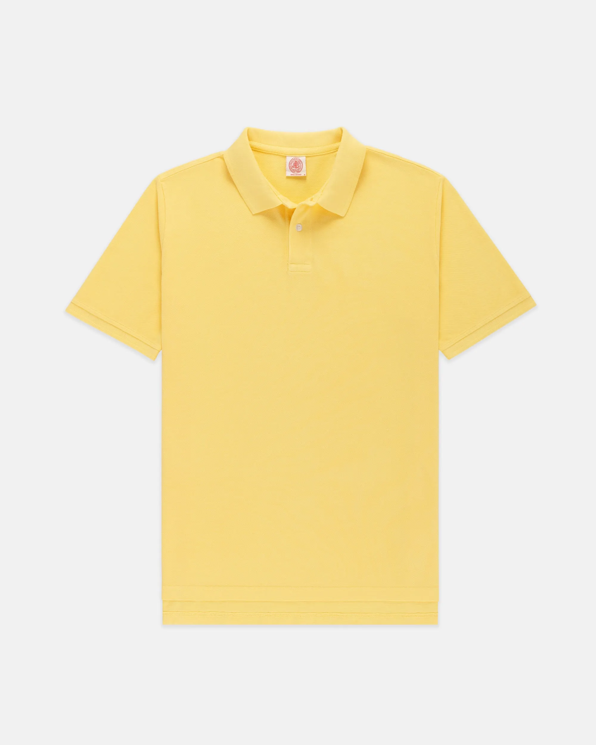 Yellow Cotton Pique Polo sold by J. Press