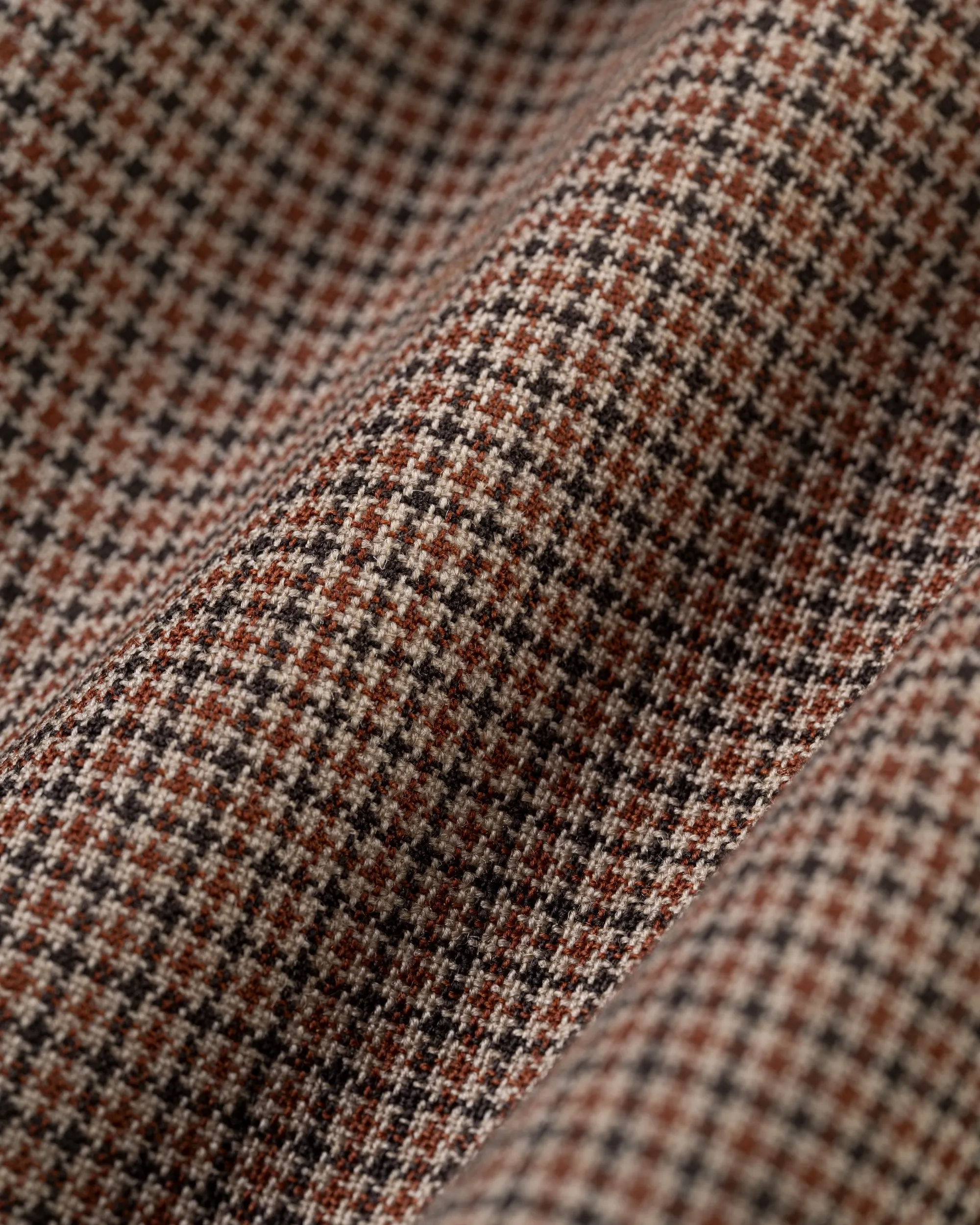 Made-in-USA Brown Mini Check Fox Air Wool Sport Coat sold by J. Press product image thumbnail 3
