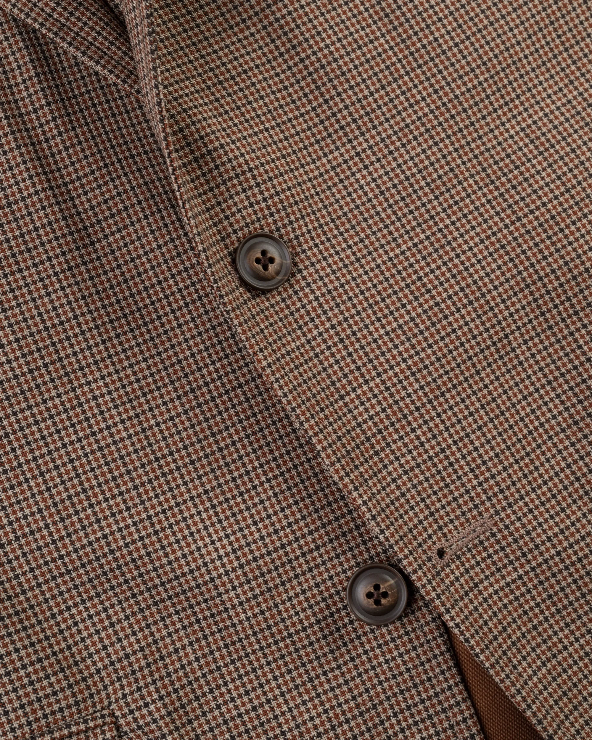 Made-in-USA Brown Mini Check Fox Air Wool Sport Coat sold by J. Press product image thumbnail 2