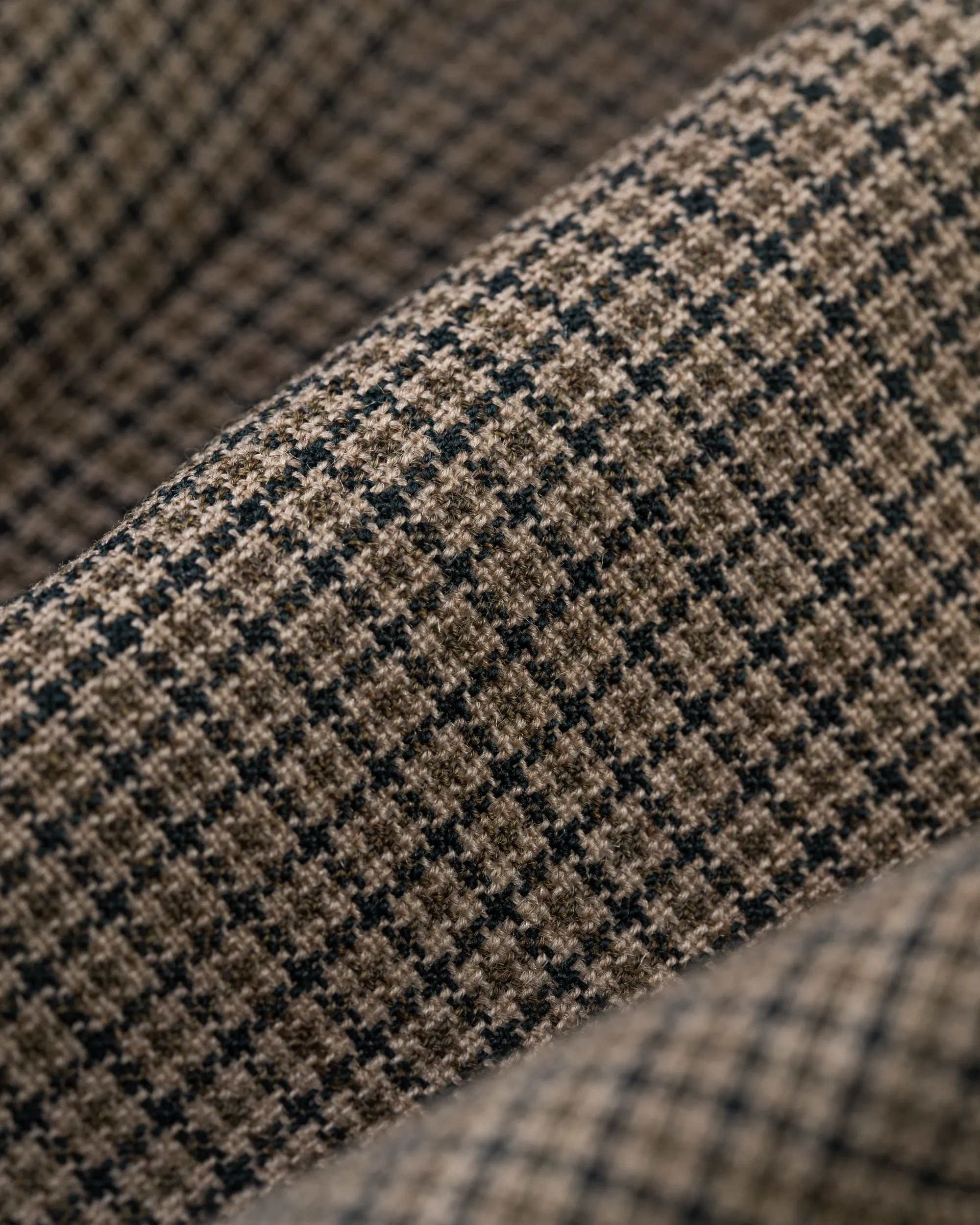 Made-in-USA Olive Mini Check Fox Air Wool Sport Coat sold by J. Press product image thumbnail 3