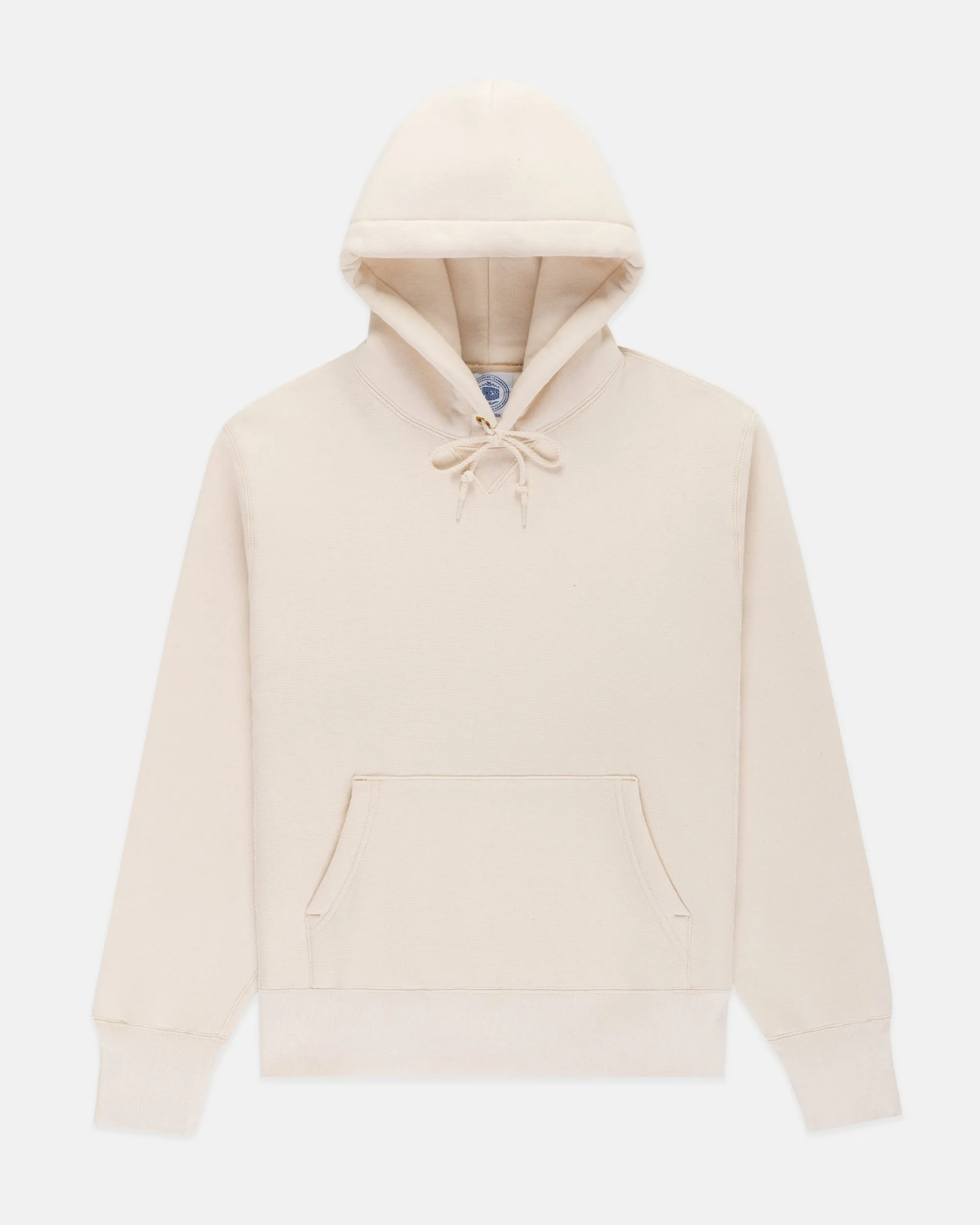 Made-in-USA Natural Heavyweight Hoodie sold by J. Press