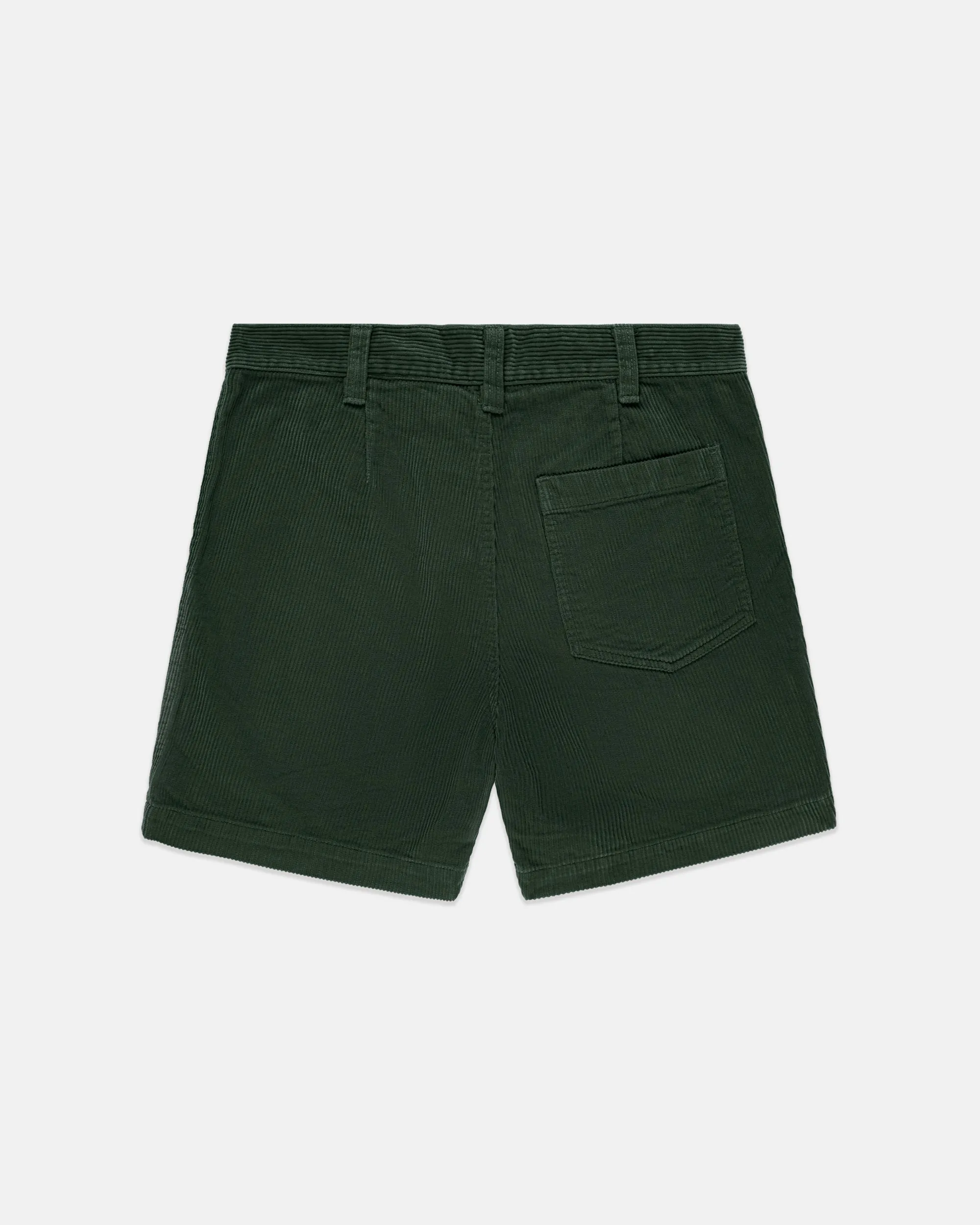 Green Wide-Wale Cotton Corduroy Shorts - Trim Fit sold by J. Press product image thumbnail 2