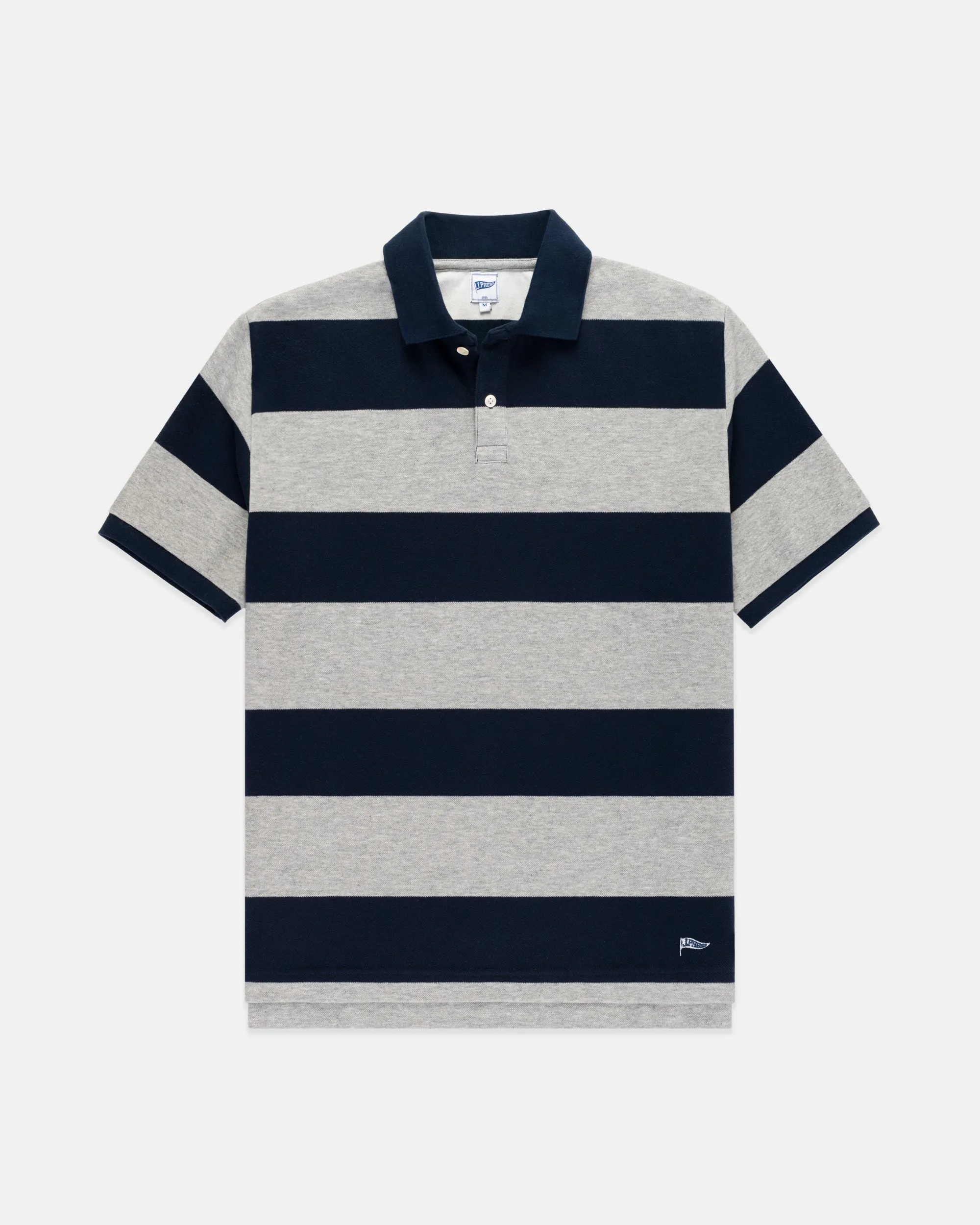 Relaxed Fit Wide Stripe Polo sold by J. Press product image thumbnail 2