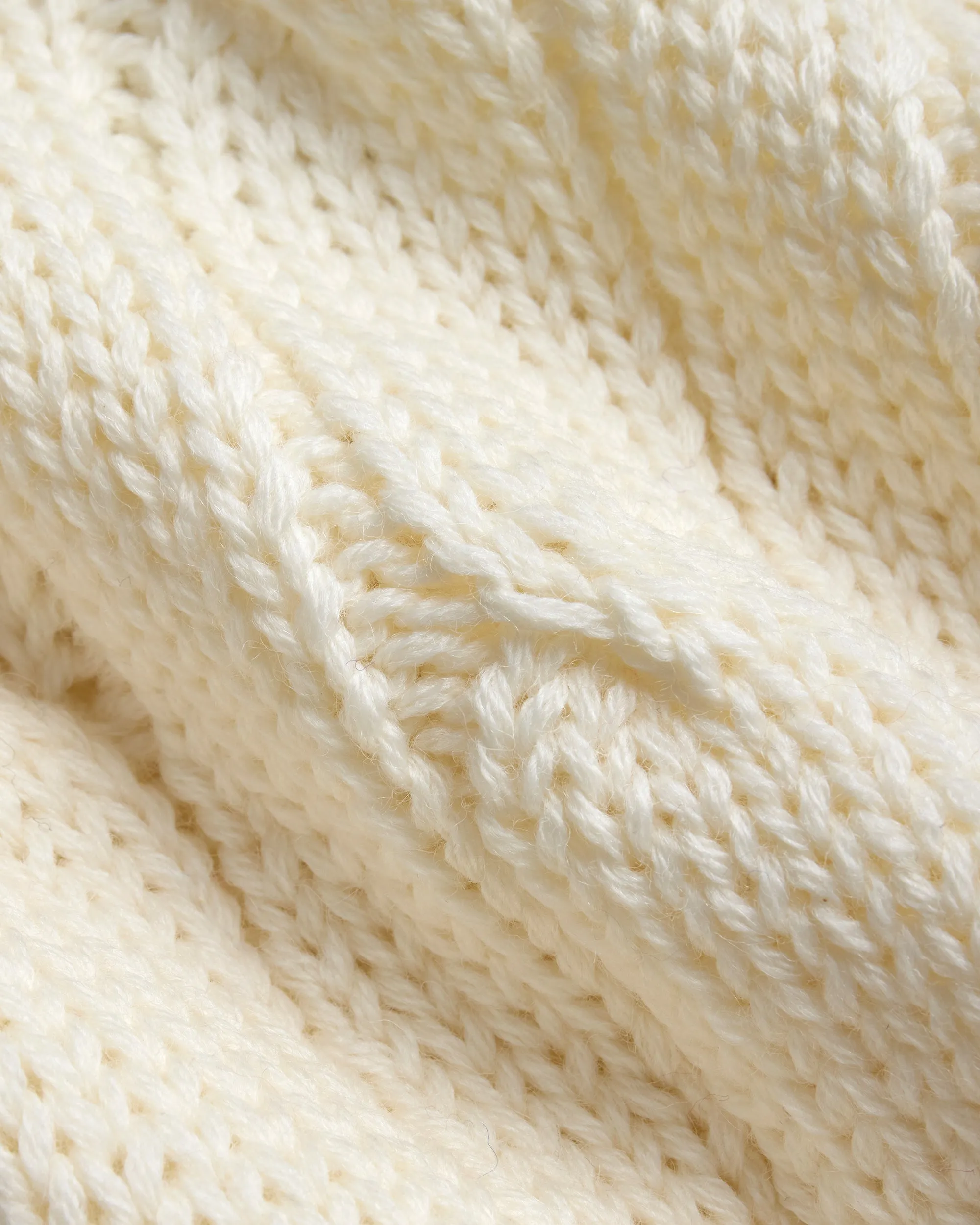 Made-in-England Red & Yellow Cable Knit Wool Cricket Sweater sold by J. Press product image thumbnail 3