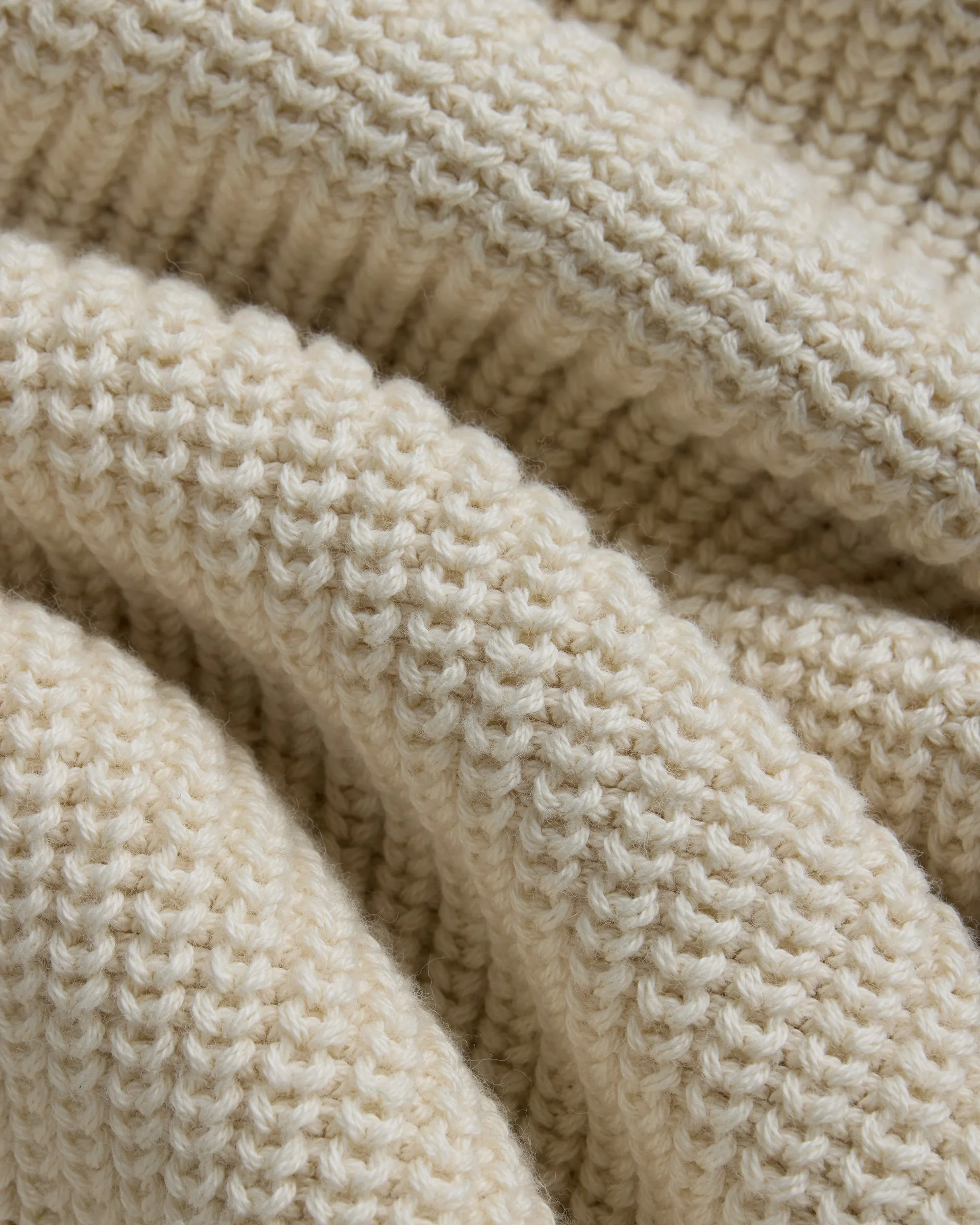 Natural Shaker Knit Cotton Crew Neck Sweater - Trim Fit sold by J. Press product image thumbnail 3