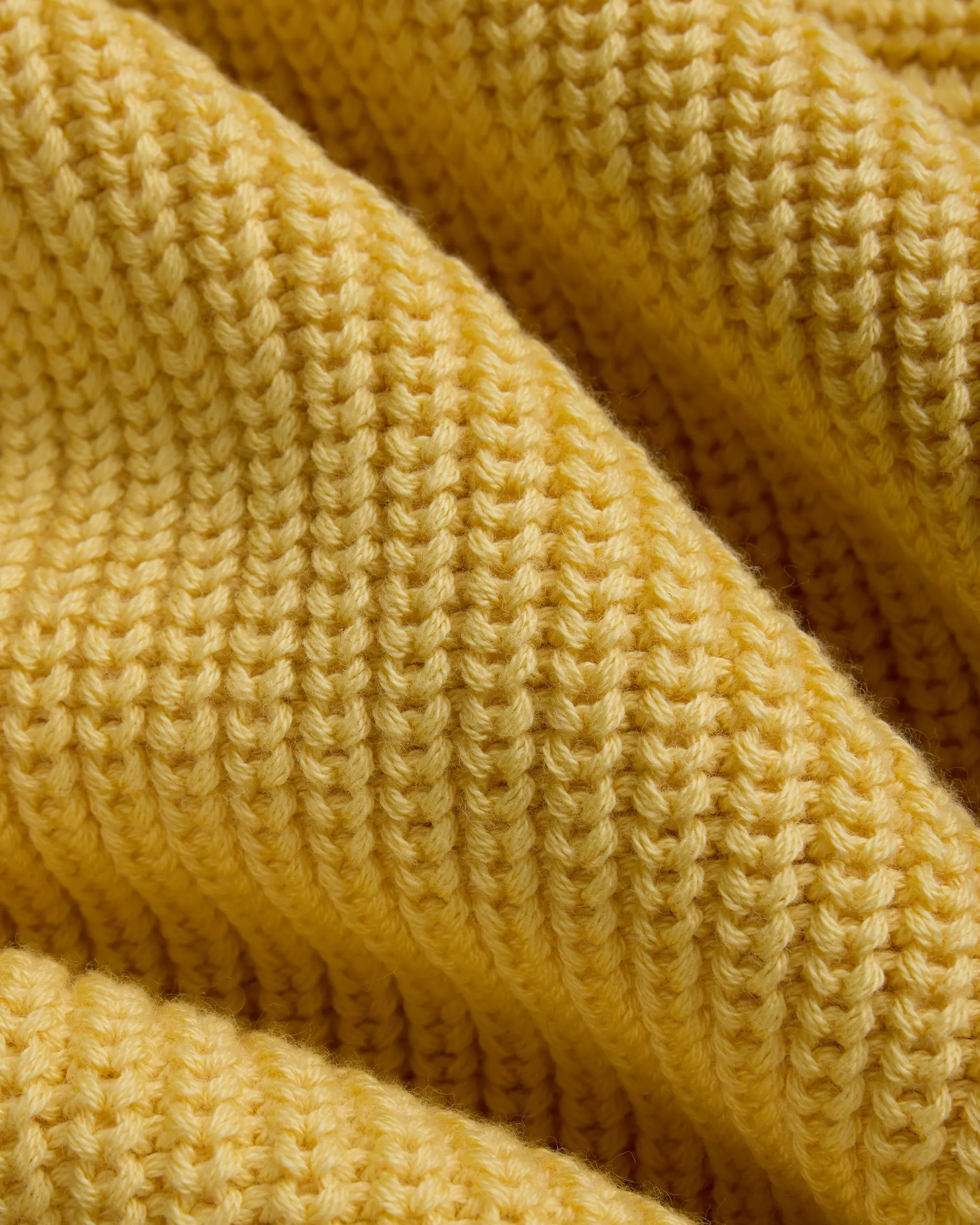 Yellow Shaker Knit Cotton Crew Neck Sweater - Trim Fit sold by J. Press product image thumbnail 3