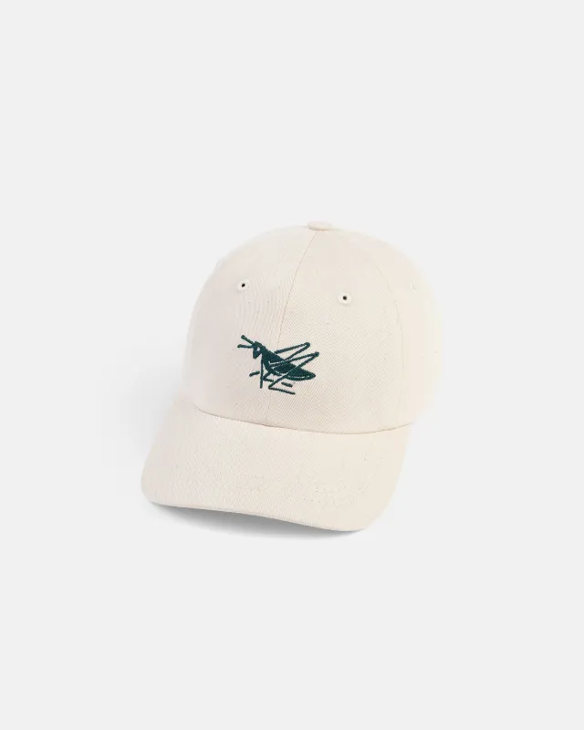 Made-in-USA Natural & Green Grasshopper Club Dad Hat made by J. Press