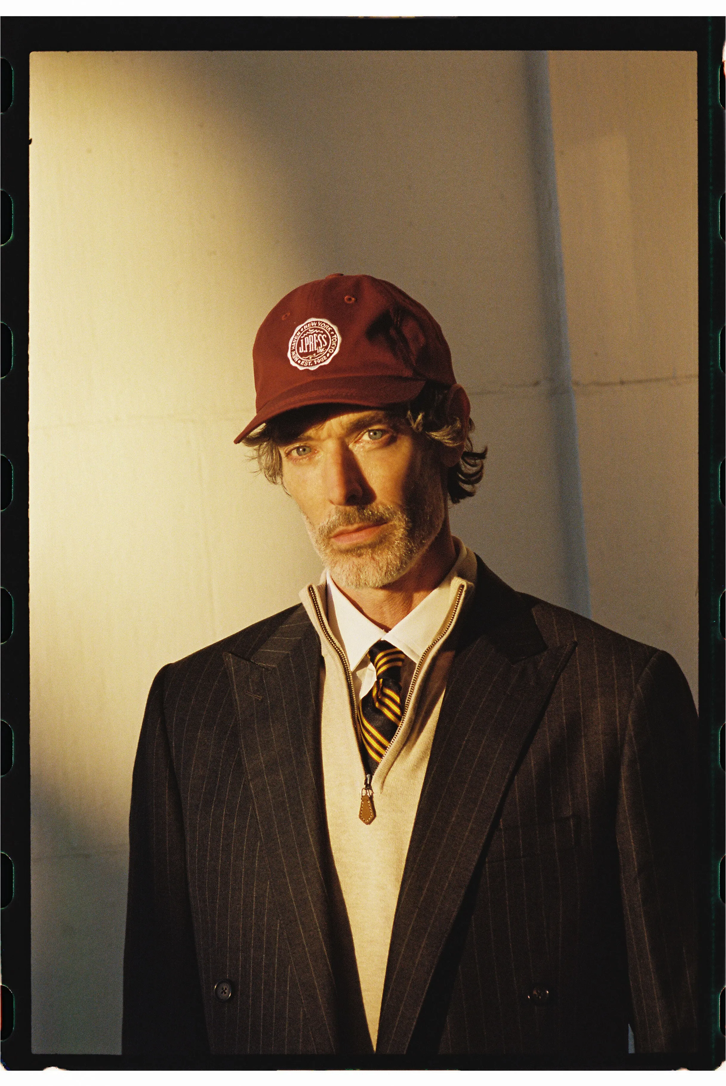 Made-in-USA Burgundy J. Press Seal Dad Hat sold by J. Press product image thumbnail 3