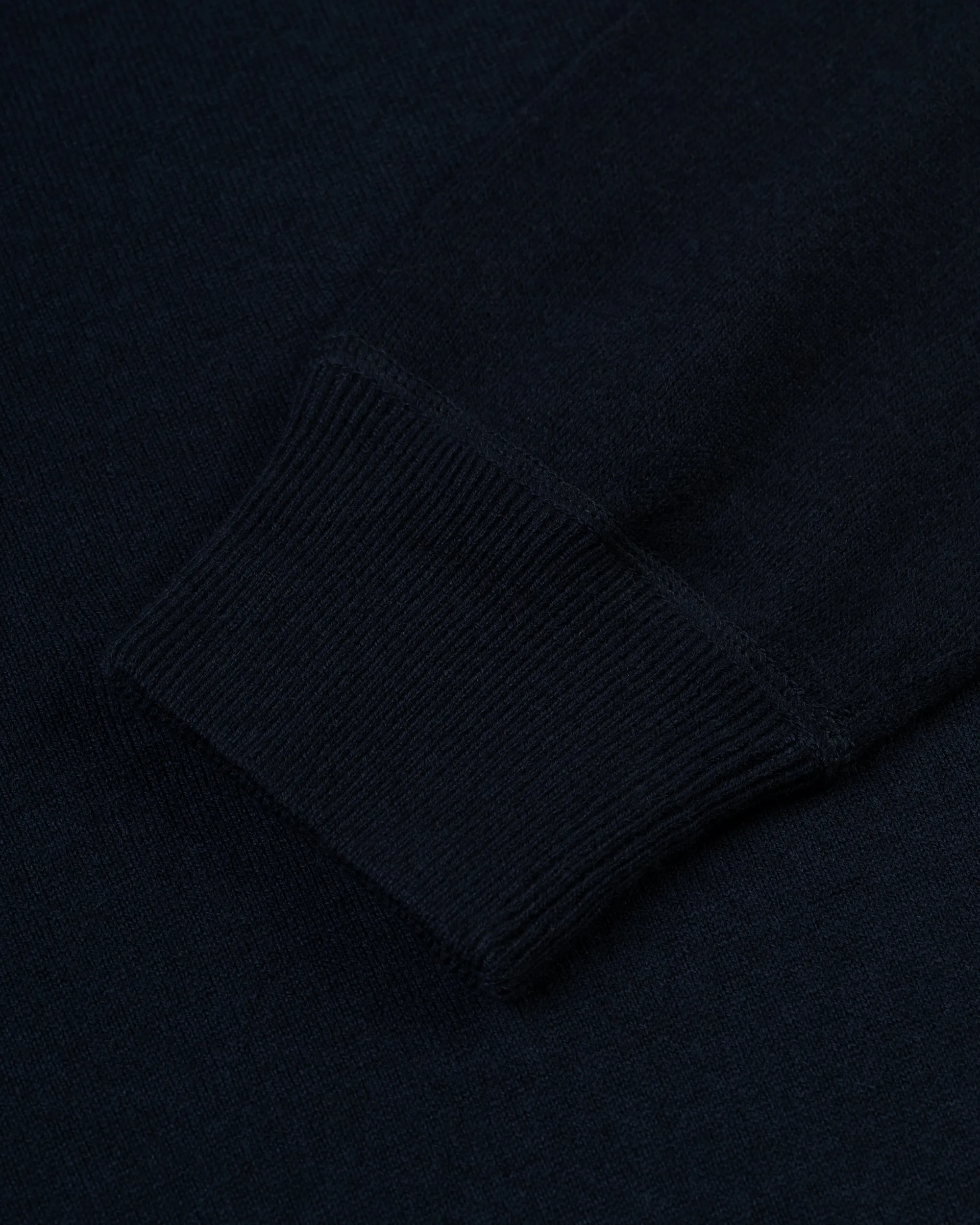Navy Cotton-Wool Hoodie - Trim Fit sold by J. Press product image thumbnail 3