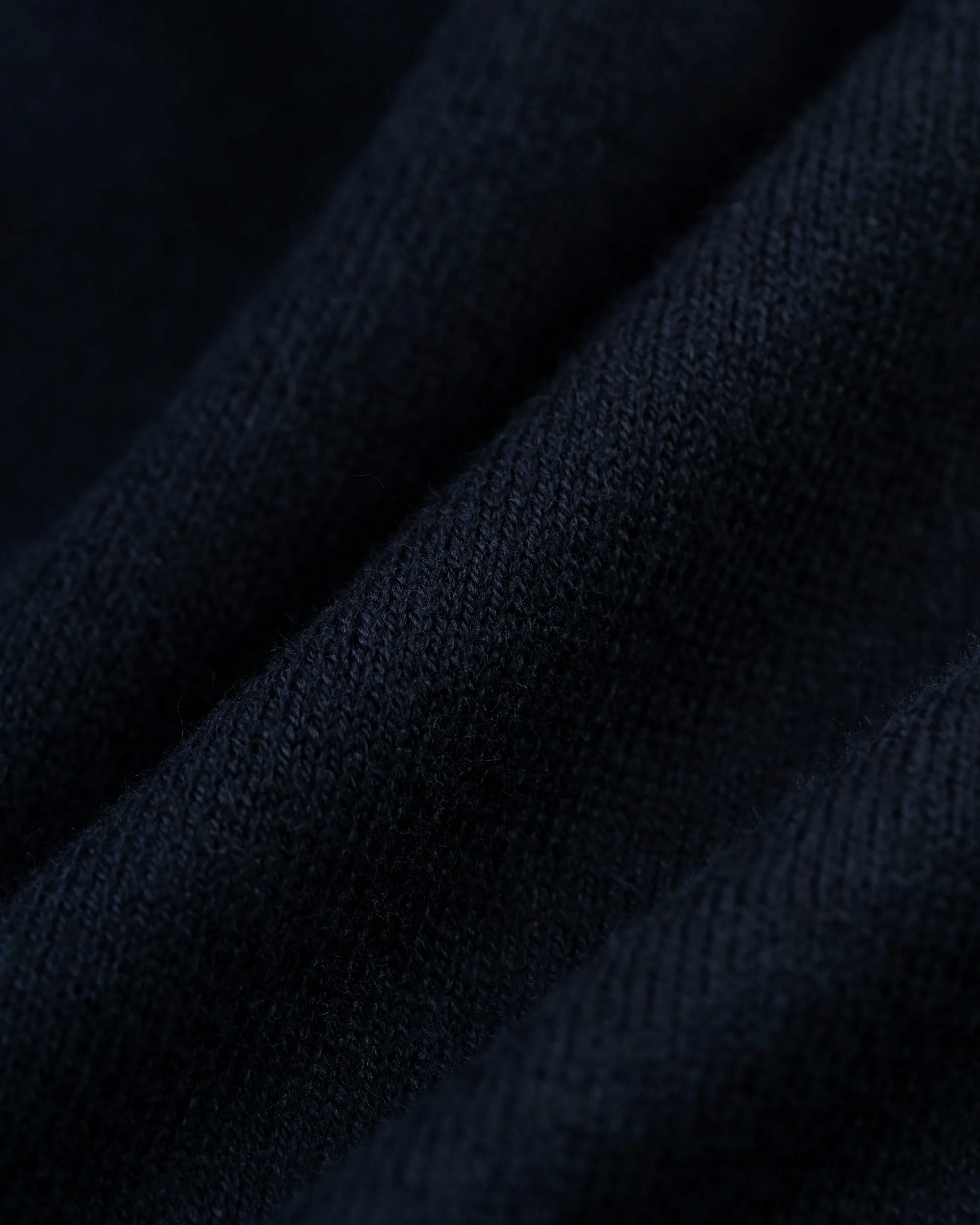 Navy Cotton-Wool Hoodie - Trim Fit sold by J. Press product image thumbnail 2