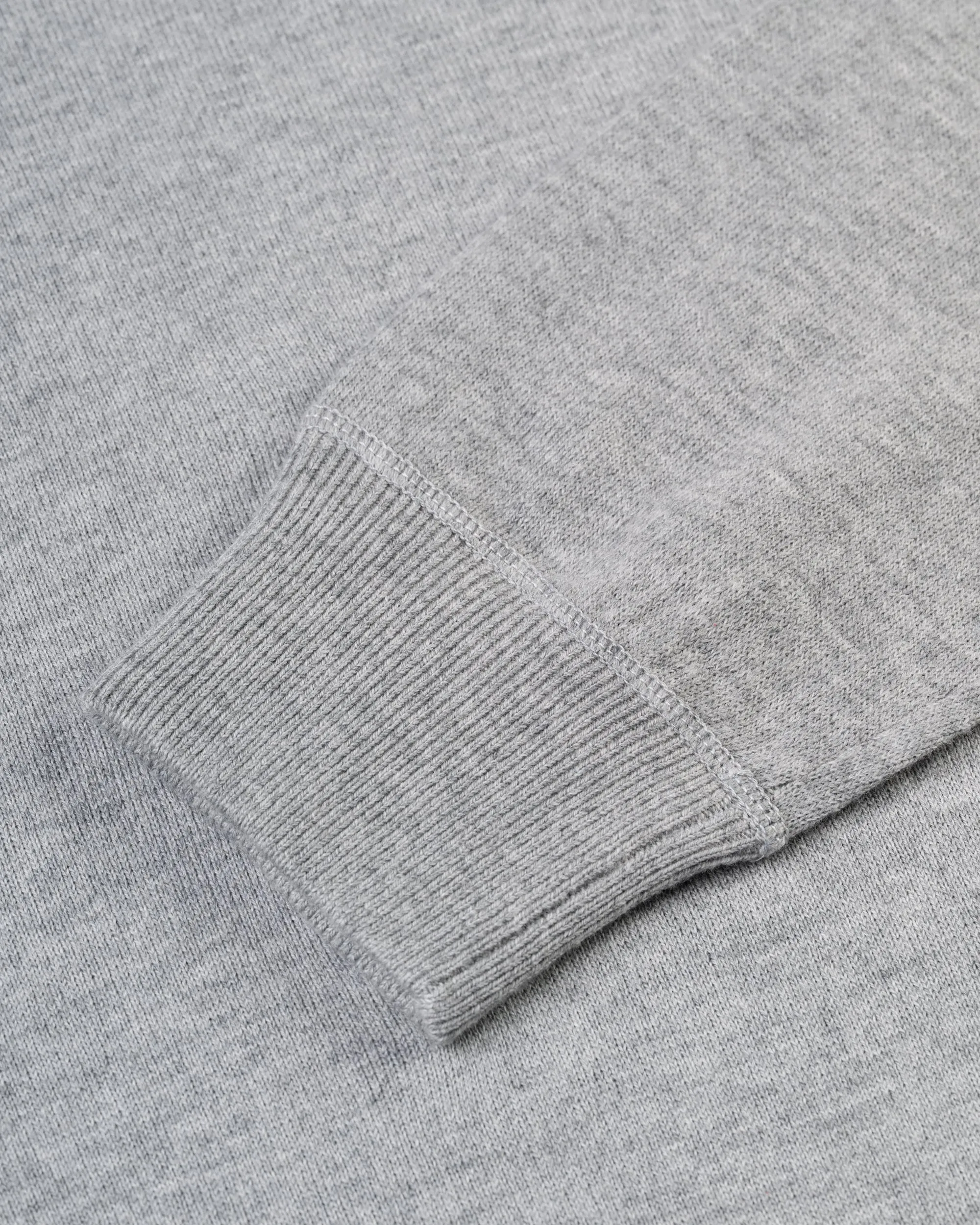 Light Grey Cotton-Wool Hoodie - Trim Fit sold by J. Press product image thumbnail 3