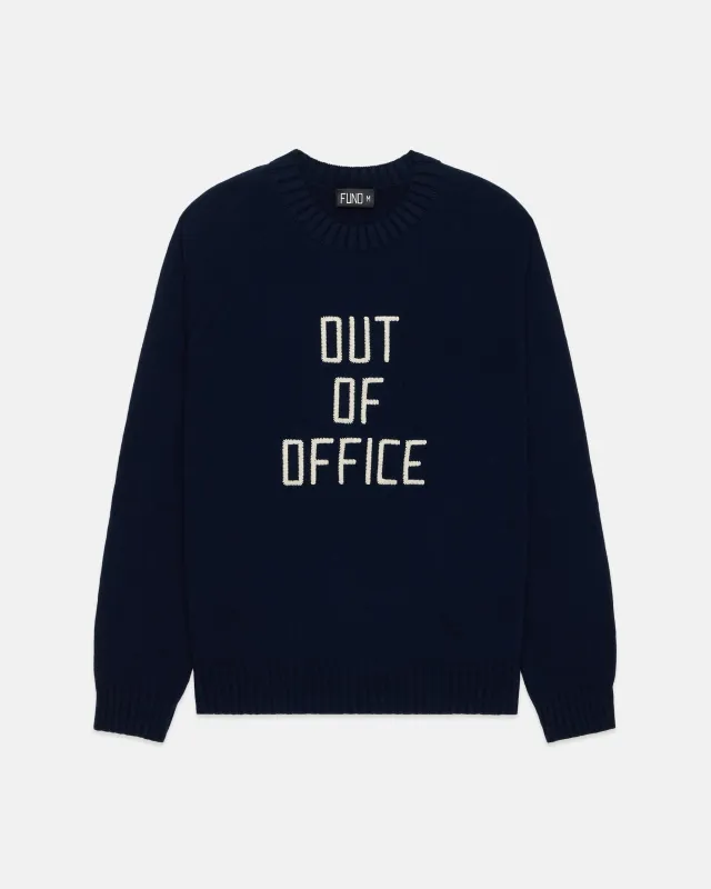 Made-in-England "Out of Office" Duke of Devonshire Sweater made by J. Press