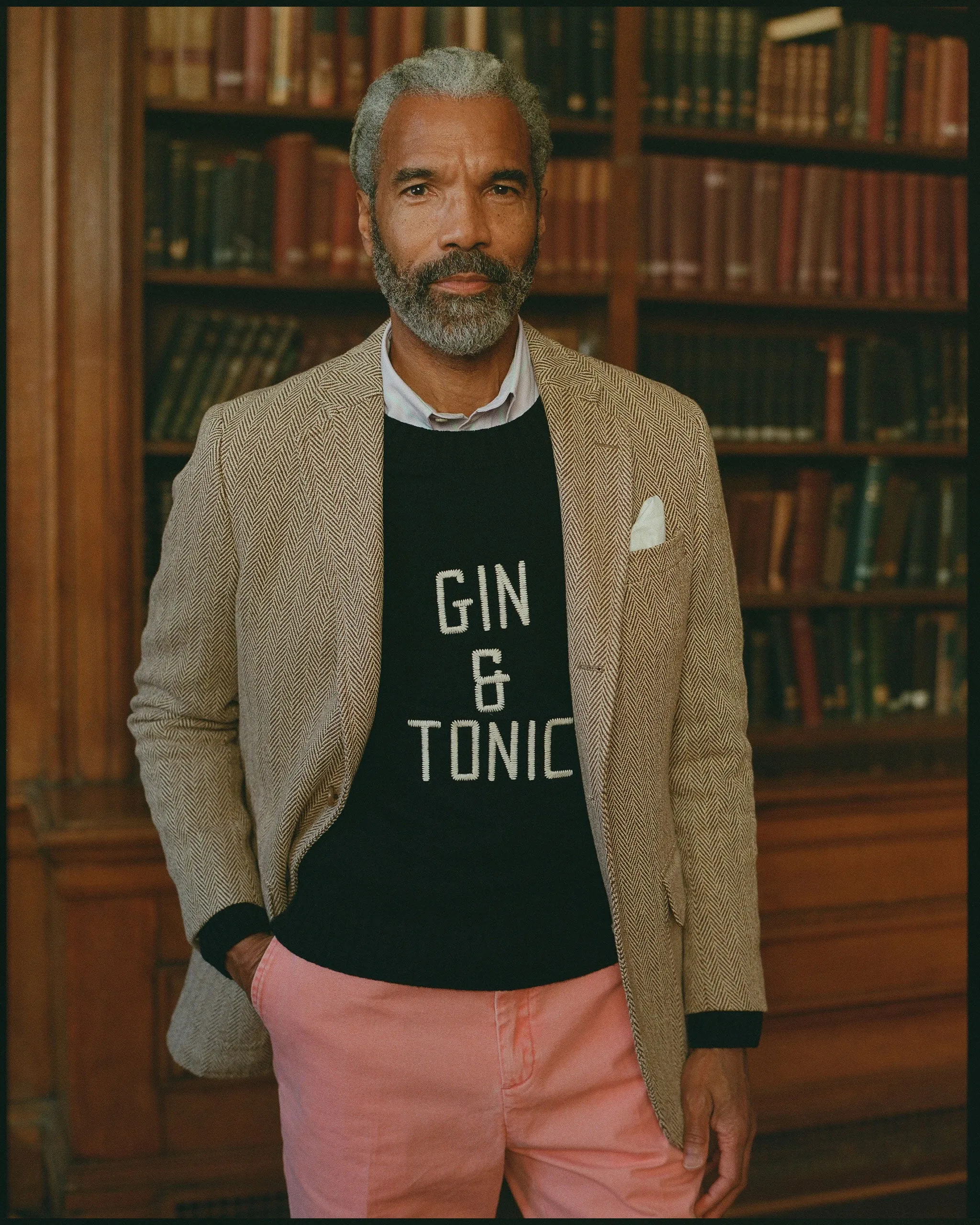Made-in-England "Gin & Tonic" Duke of Devonshire Sweater sold by J. Press product image thumbnail 3