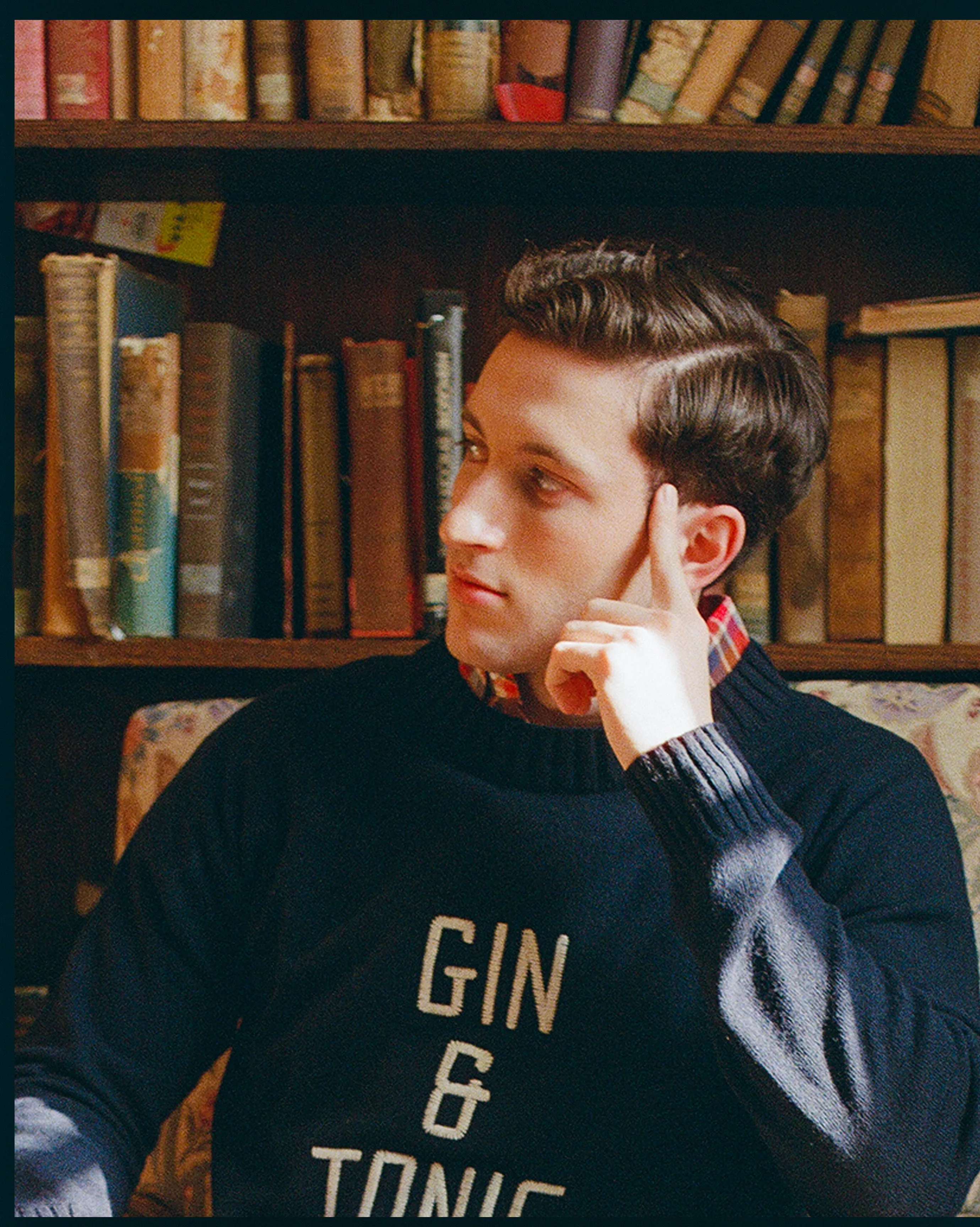 Made-in-England "Gin & Tonic" Duke of Devonshire Sweater sold by J. Press product image thumbnail 4