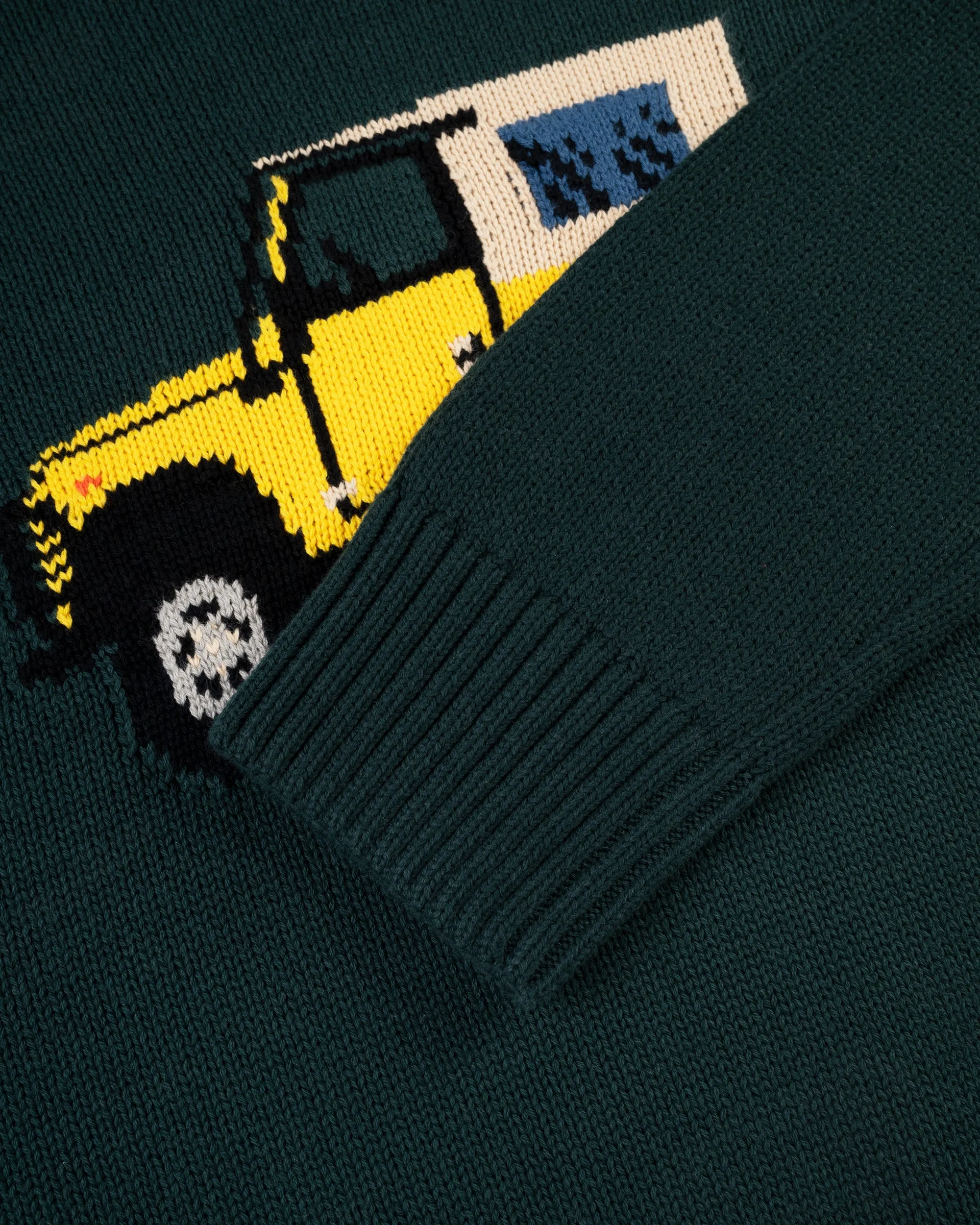 Defender Intarsia Knit Cotton Sweater sold by J. Press product image thumbnail 4