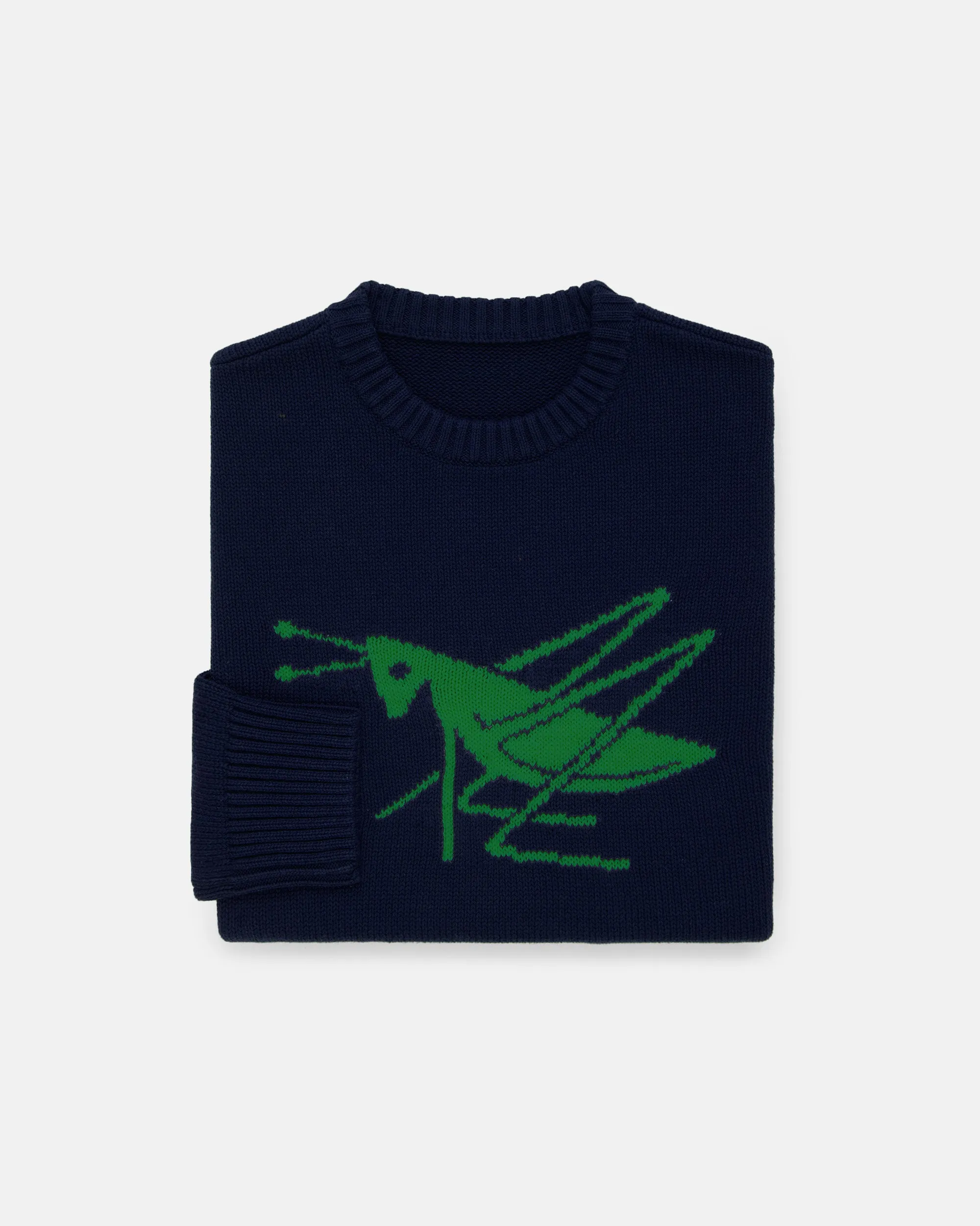 Grasshopper Club Intarsia Knit Cotton Sweater sold by J. Press product image thumbnail 2