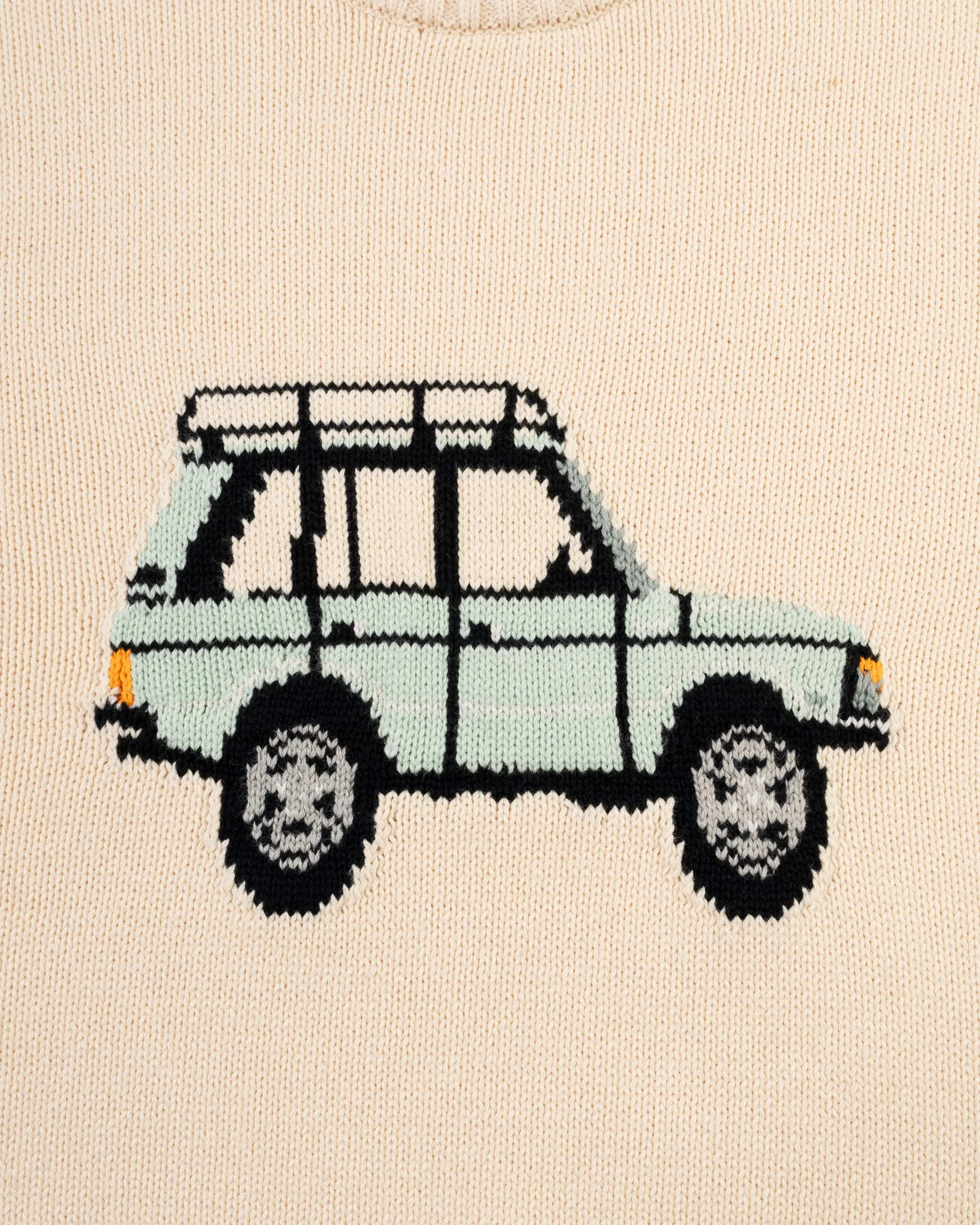 Rover Intarsia Knit Cotton Sweater sold by J. Press product image thumbnail 3