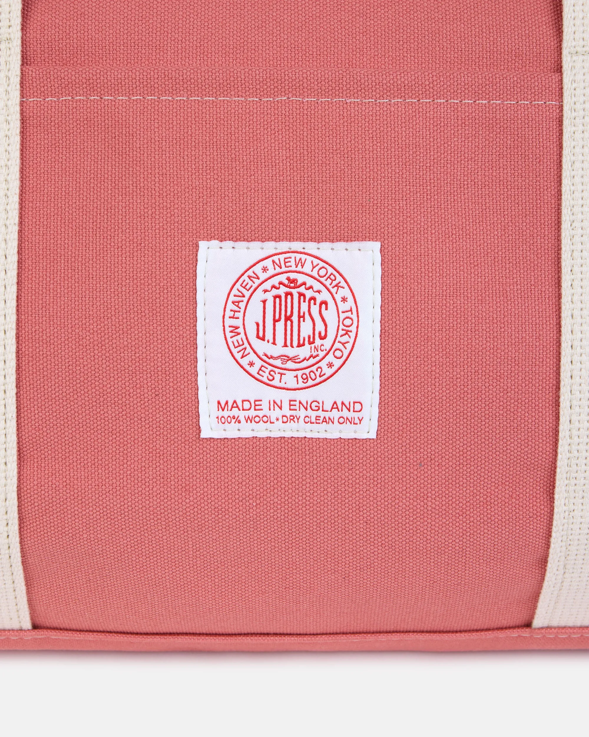 Made-in-USA Breton Red Canvas Duffel Bag sold by J. Press product image thumbnail 2