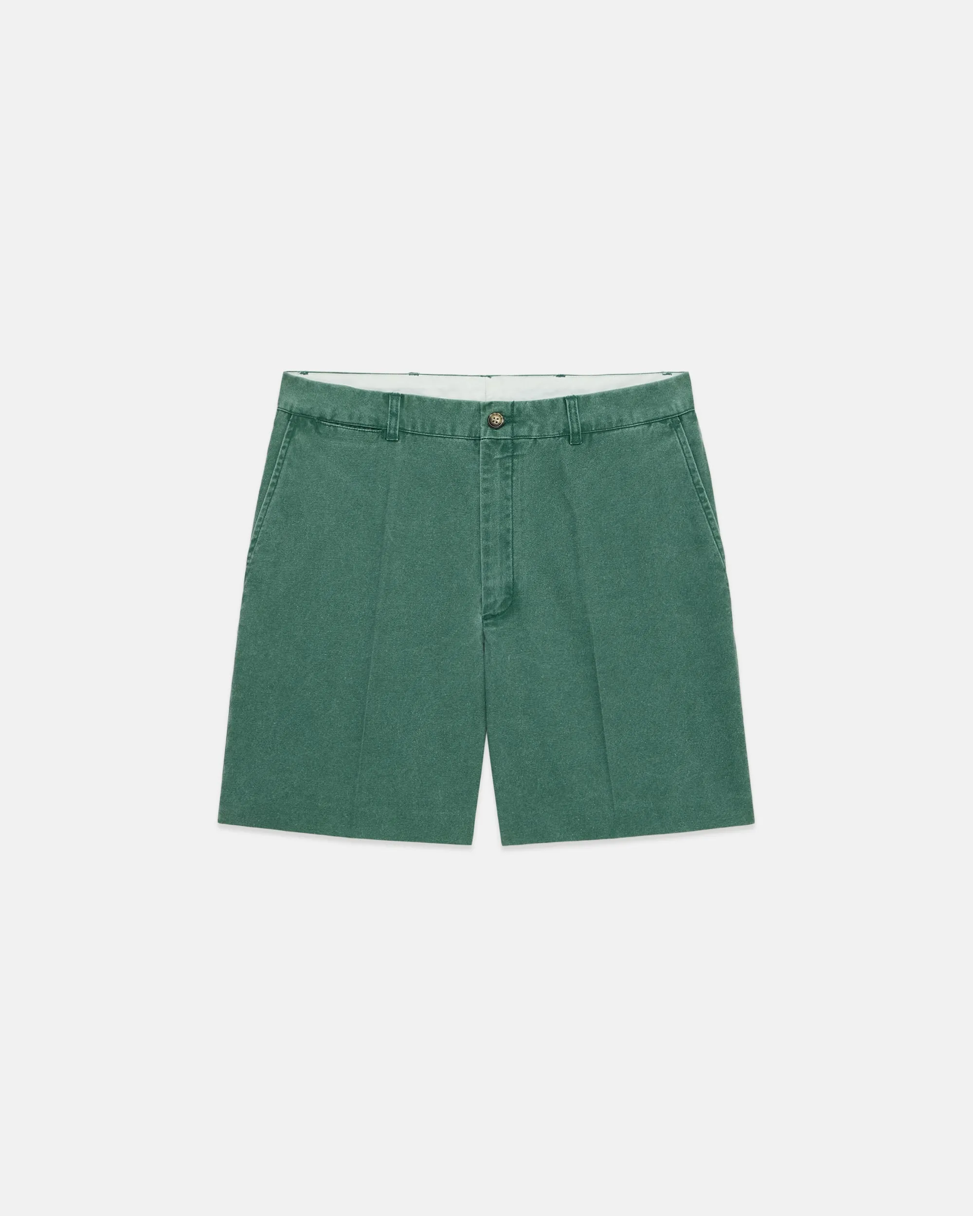 Green Washed Canvas Cape Cod Shorts sold by J. Press
