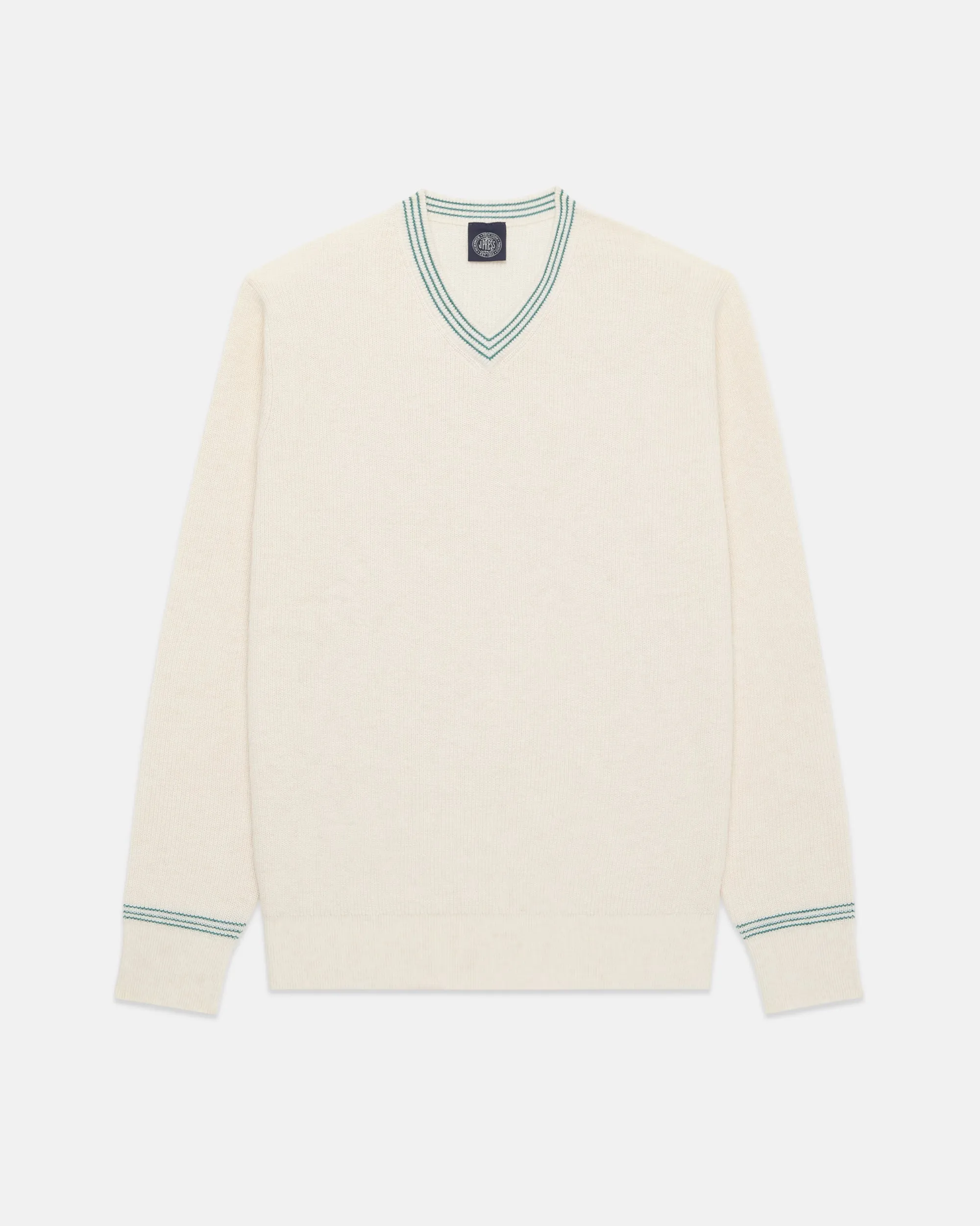 Cotton-Cashmere Cricket Sweater - Trim Fit sold by J. Press product image thumbnail 2