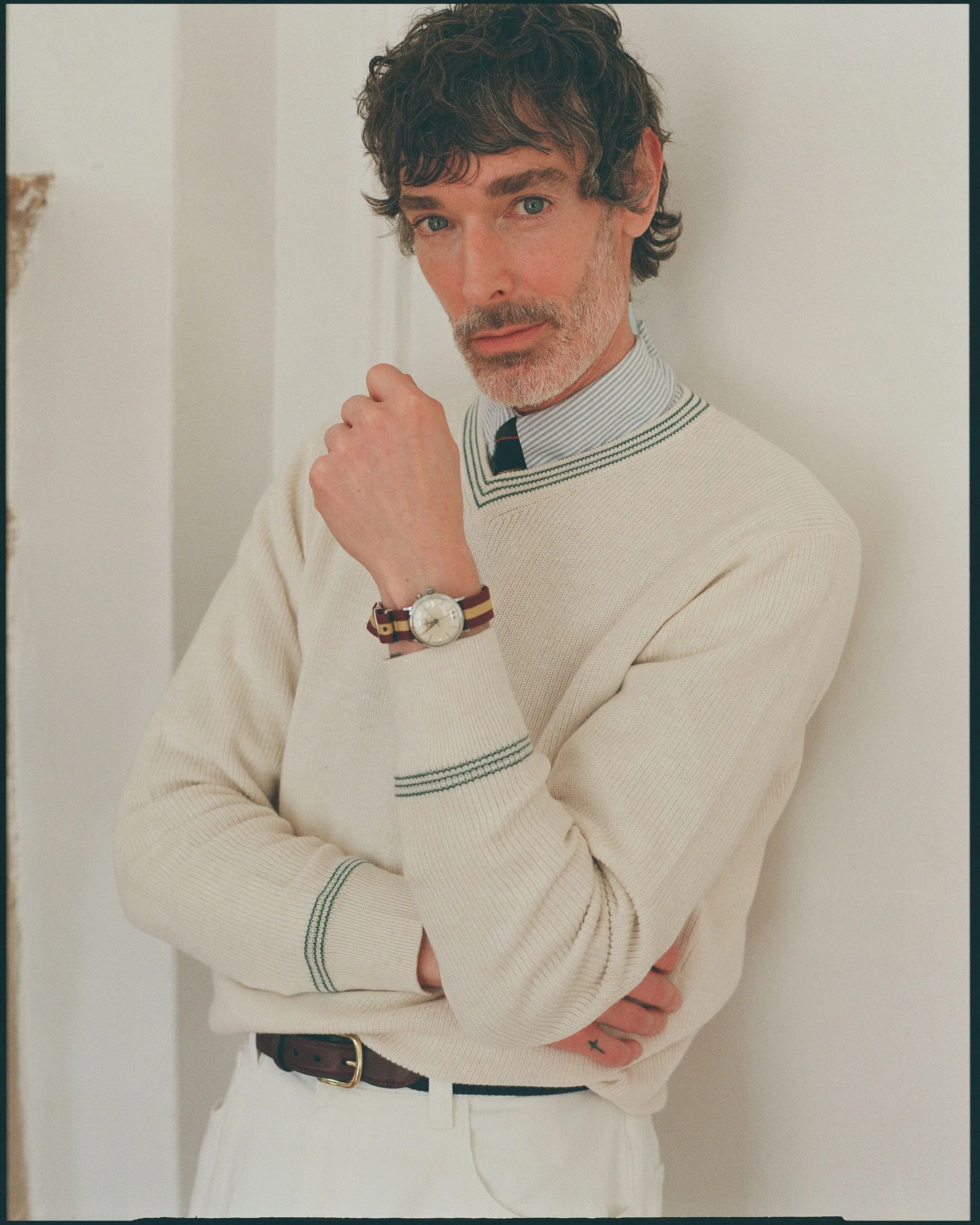 Cotton-Cashmere Cricket Sweater - Trim Fit sold by J. Press product image thumbnail 4