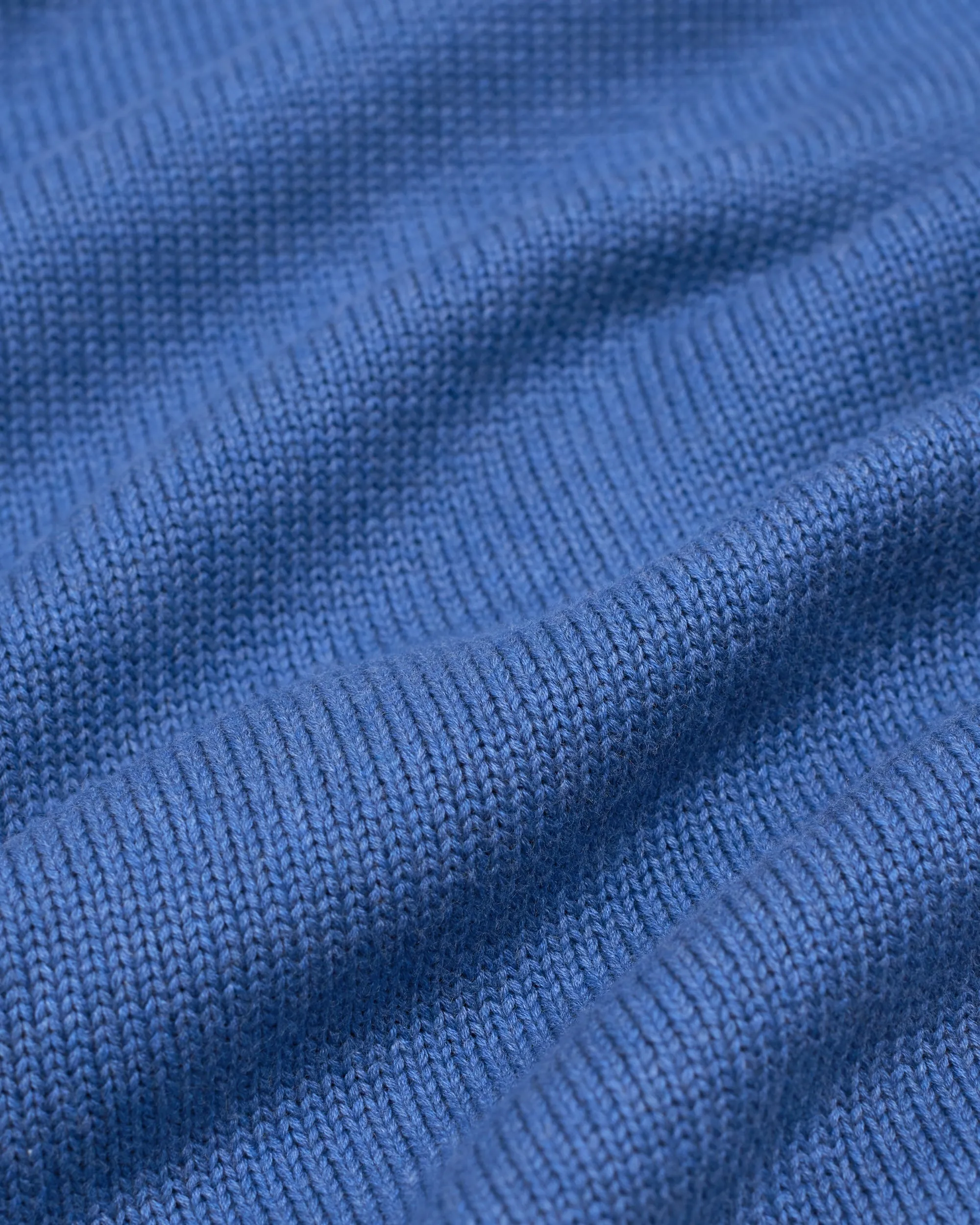 Indigo Fine Knit Cotton Crewneck Sweater - Trim Fit sold by J. Press product image thumbnail 4