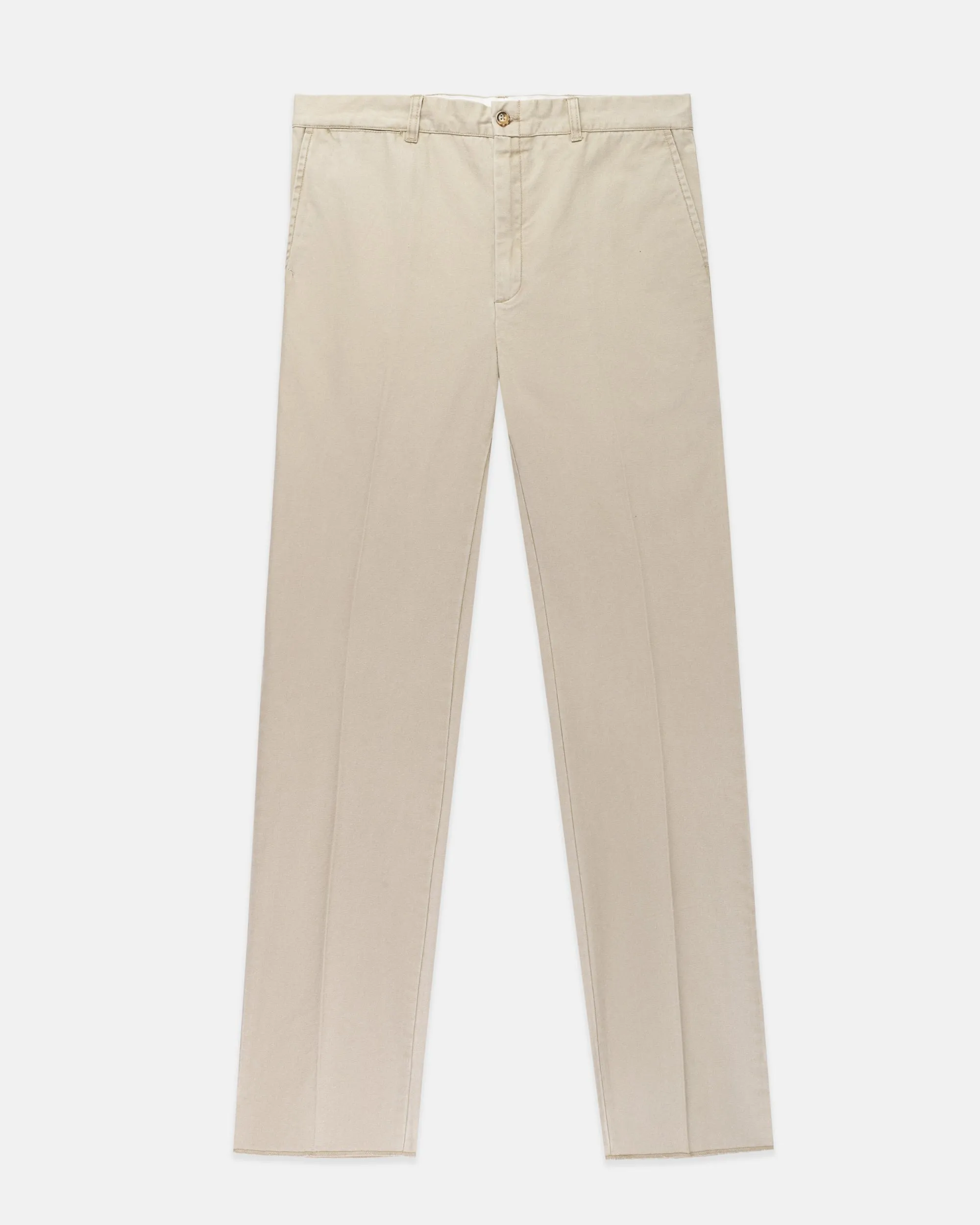 Khaki Washed Canvas Cape Cod Pant sold by J. Press product image thumbnail 2