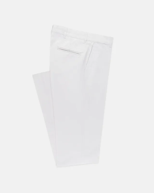 White Washed Canvas Cape Cod Pant made by J. Press