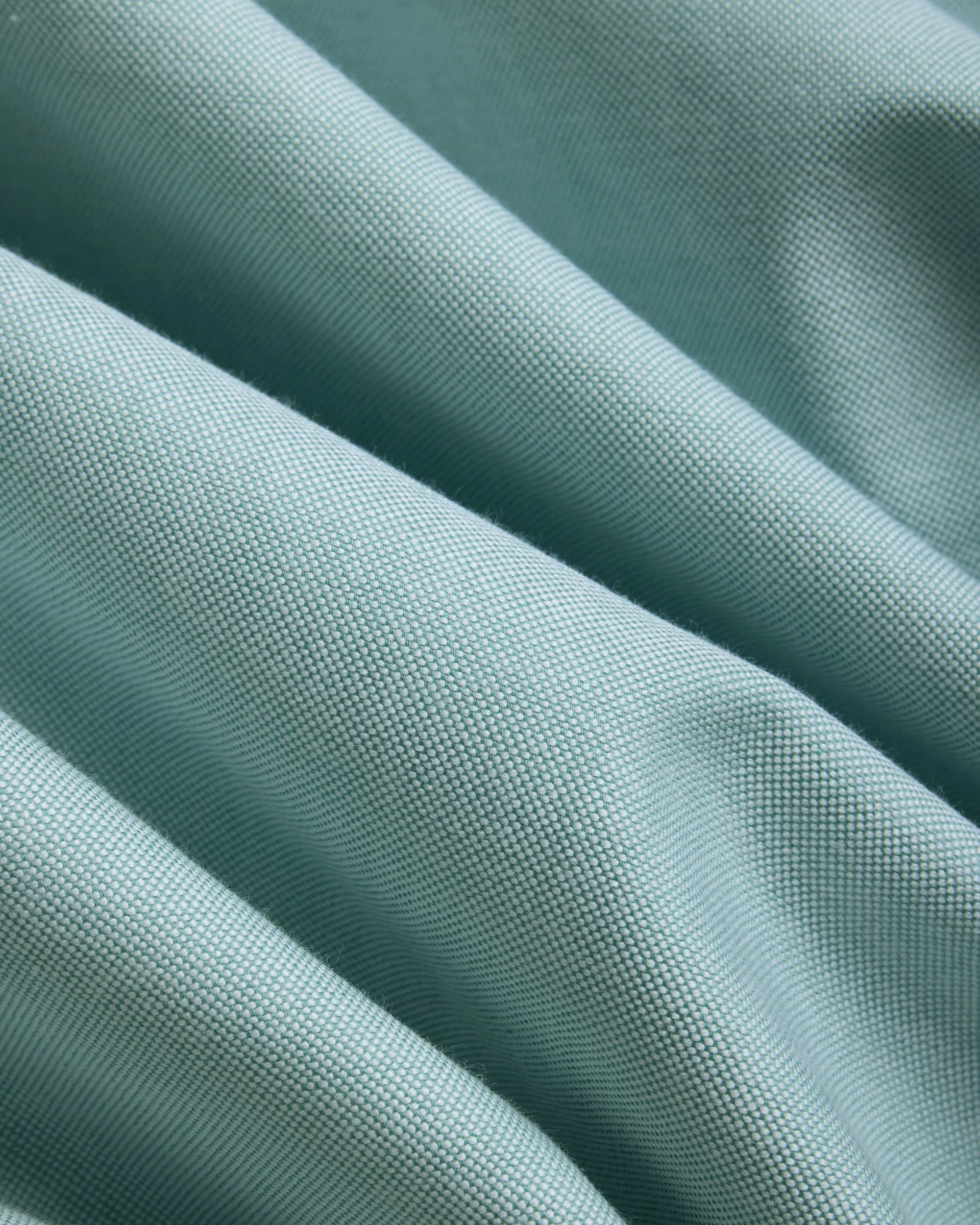 Made-in-USA Green Contrast Collar Oxford Cloth Sport Shirt - Regular Fit sold by J. Press product image thumbnail 3