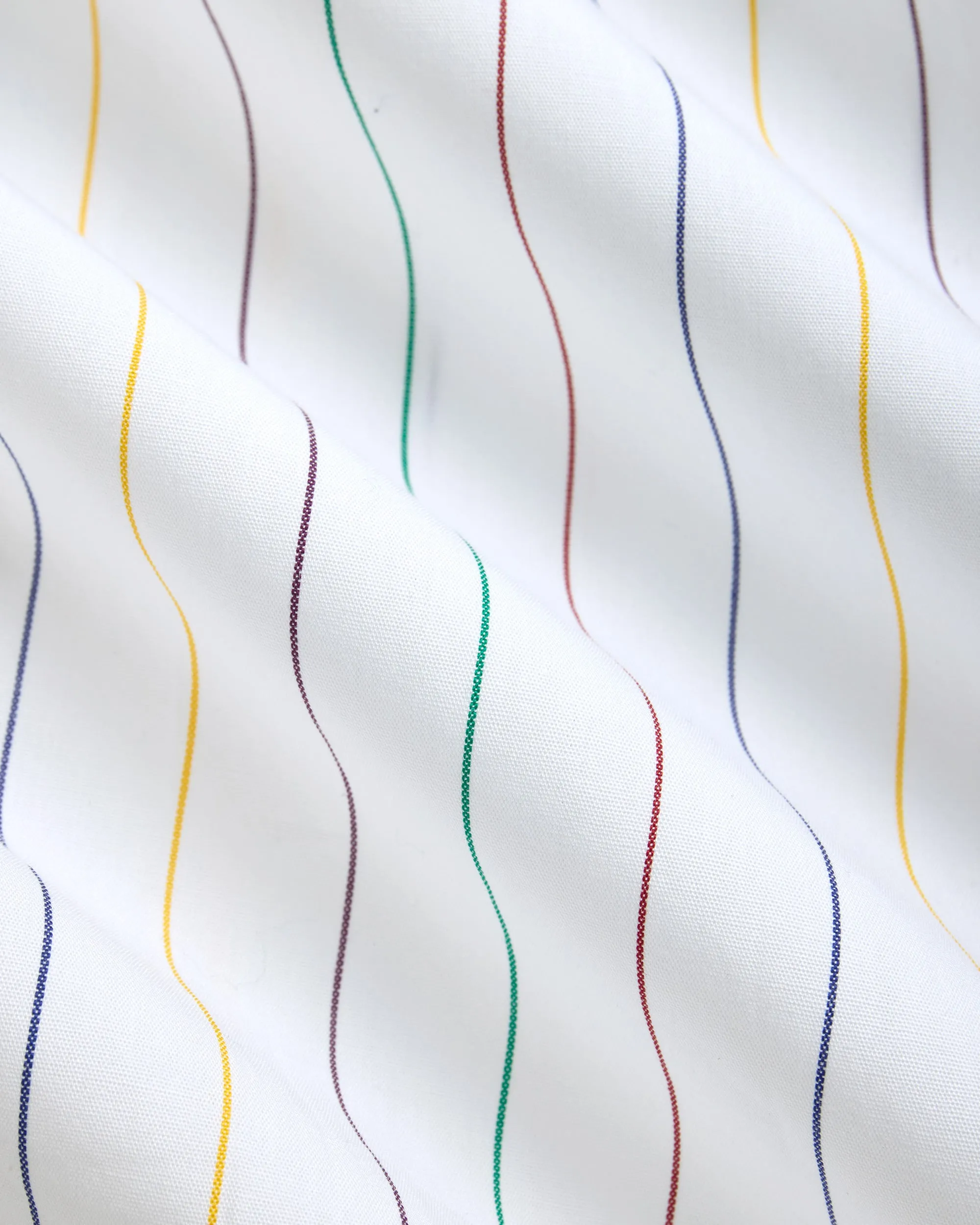 Made-in-USA Multicolor Stripe Oxford Button Down Shirt sold by J. Press product image thumbnail 3