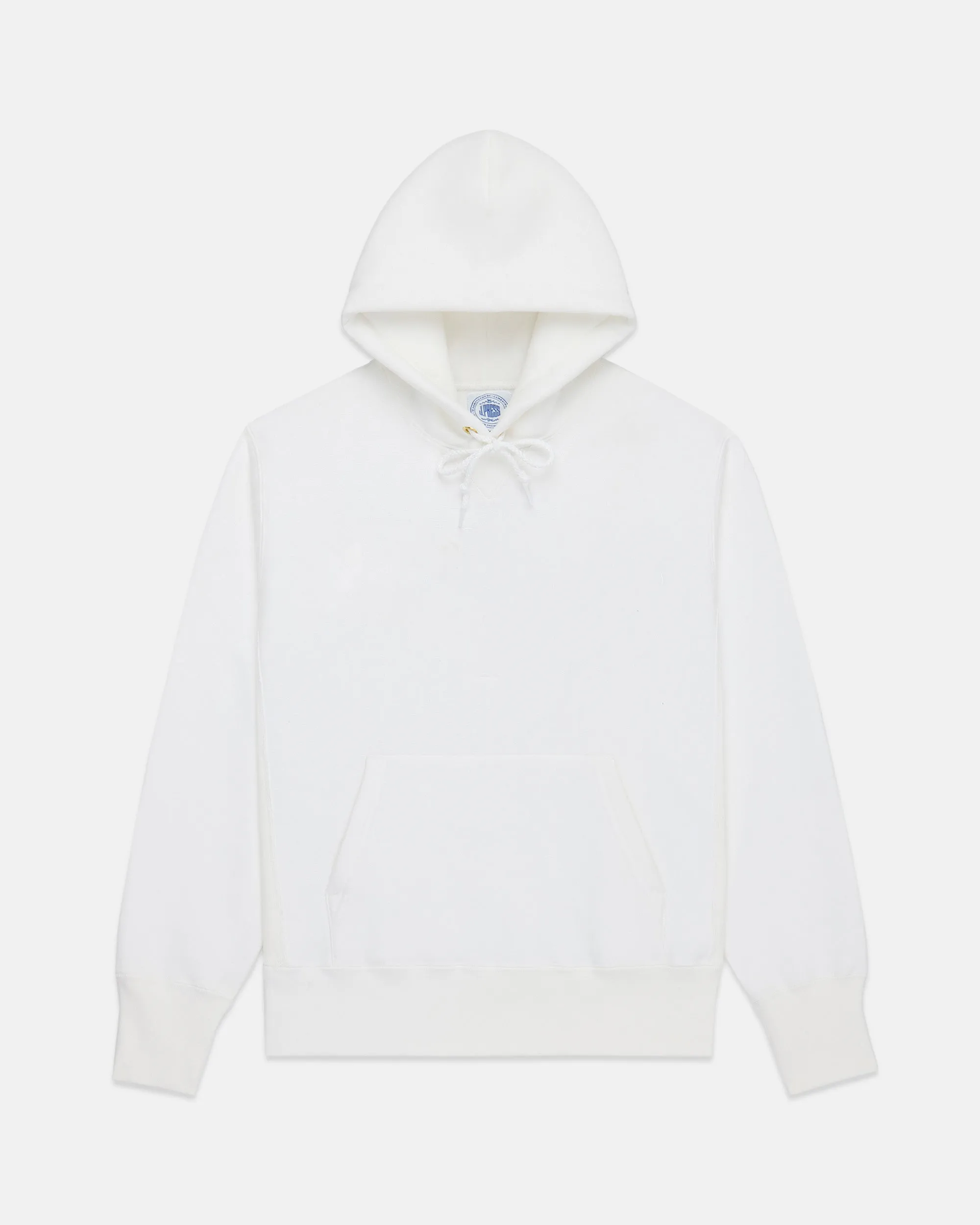Made-in-USA White Heavyweight Hoodie sold by J. Press