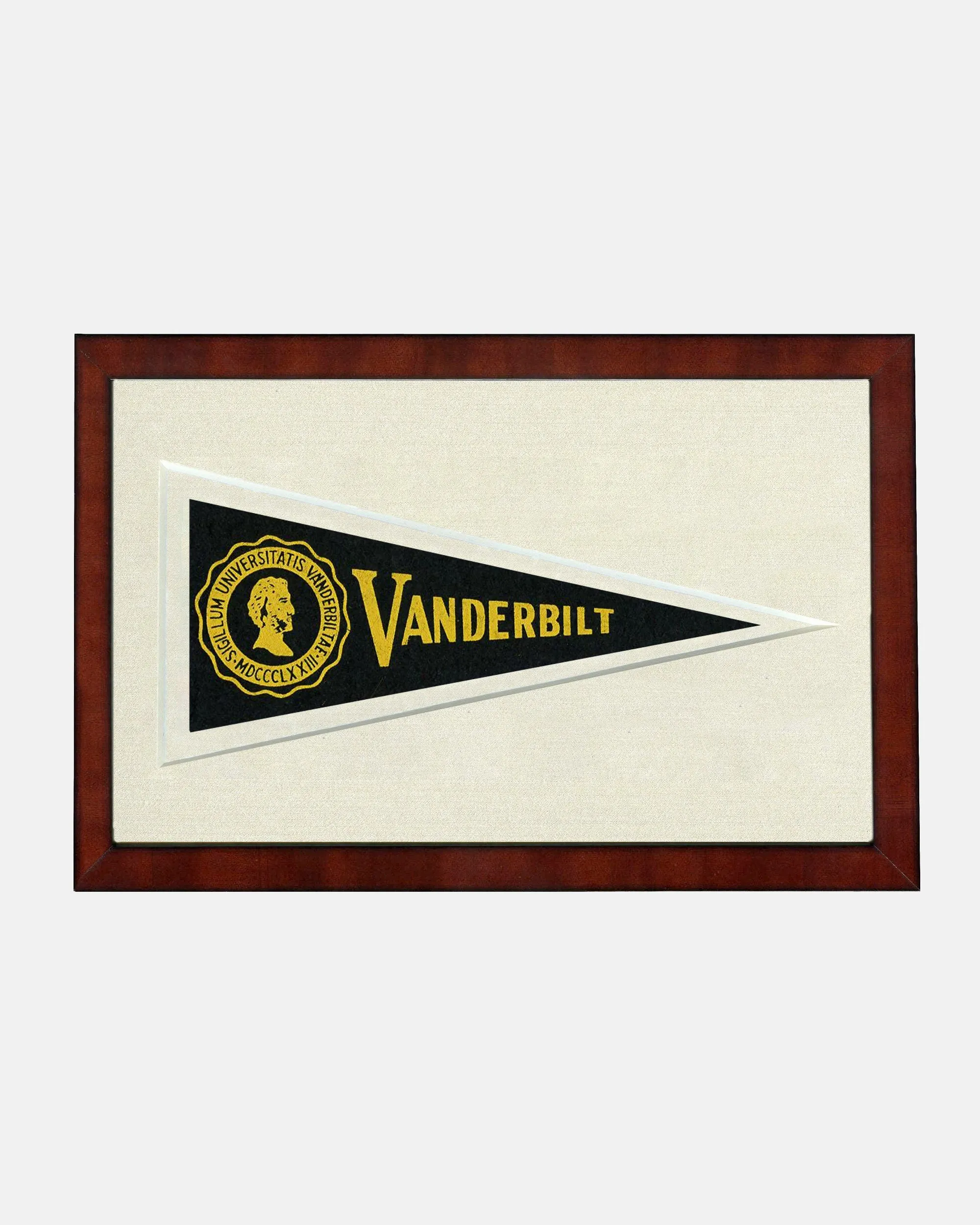 Vanderbilt Framed Vintage Pennant sold by J. Press