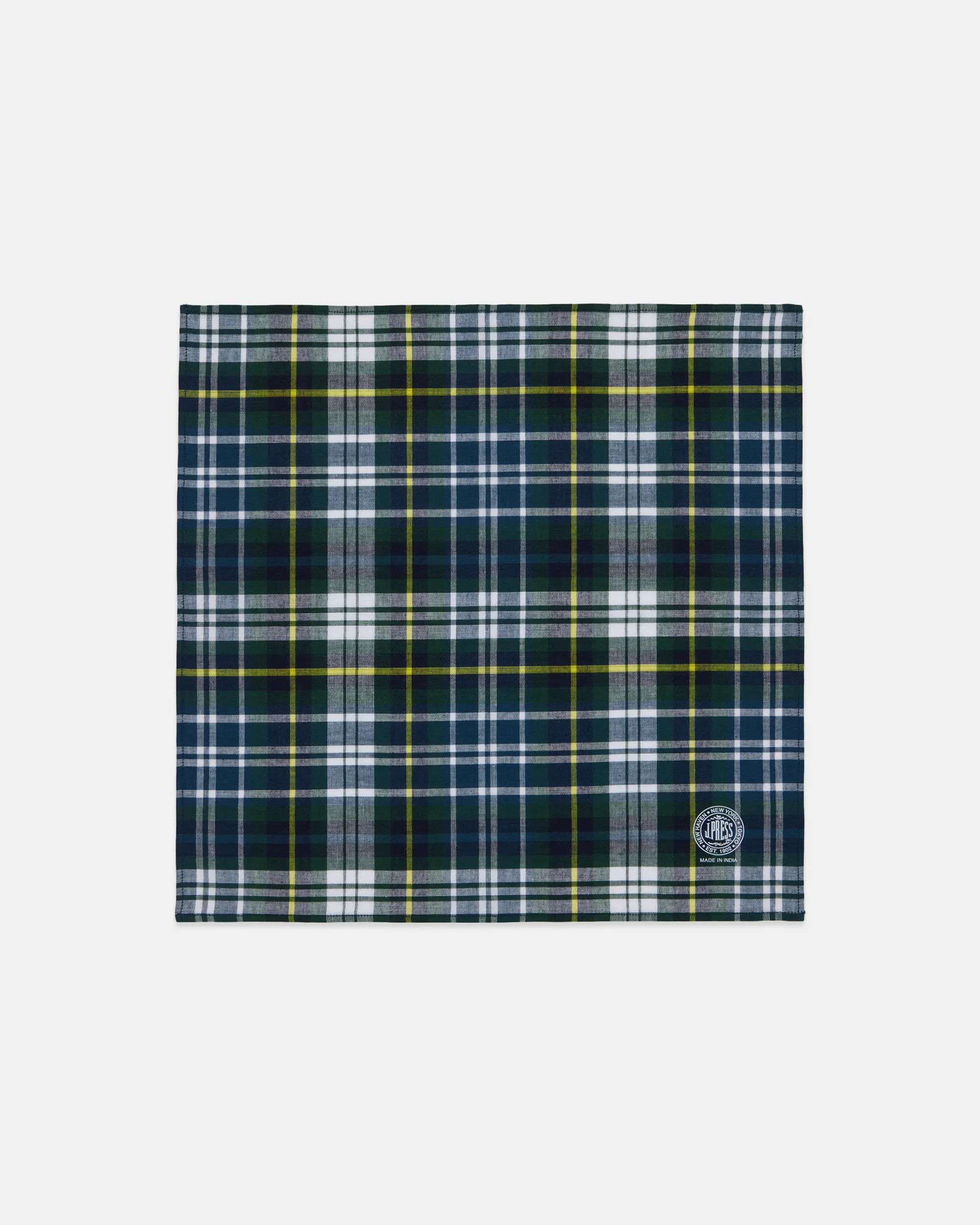 Madras Pocket Square sold by J. Press