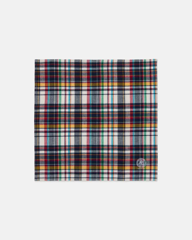 Madras Pocket Square made by J. Press