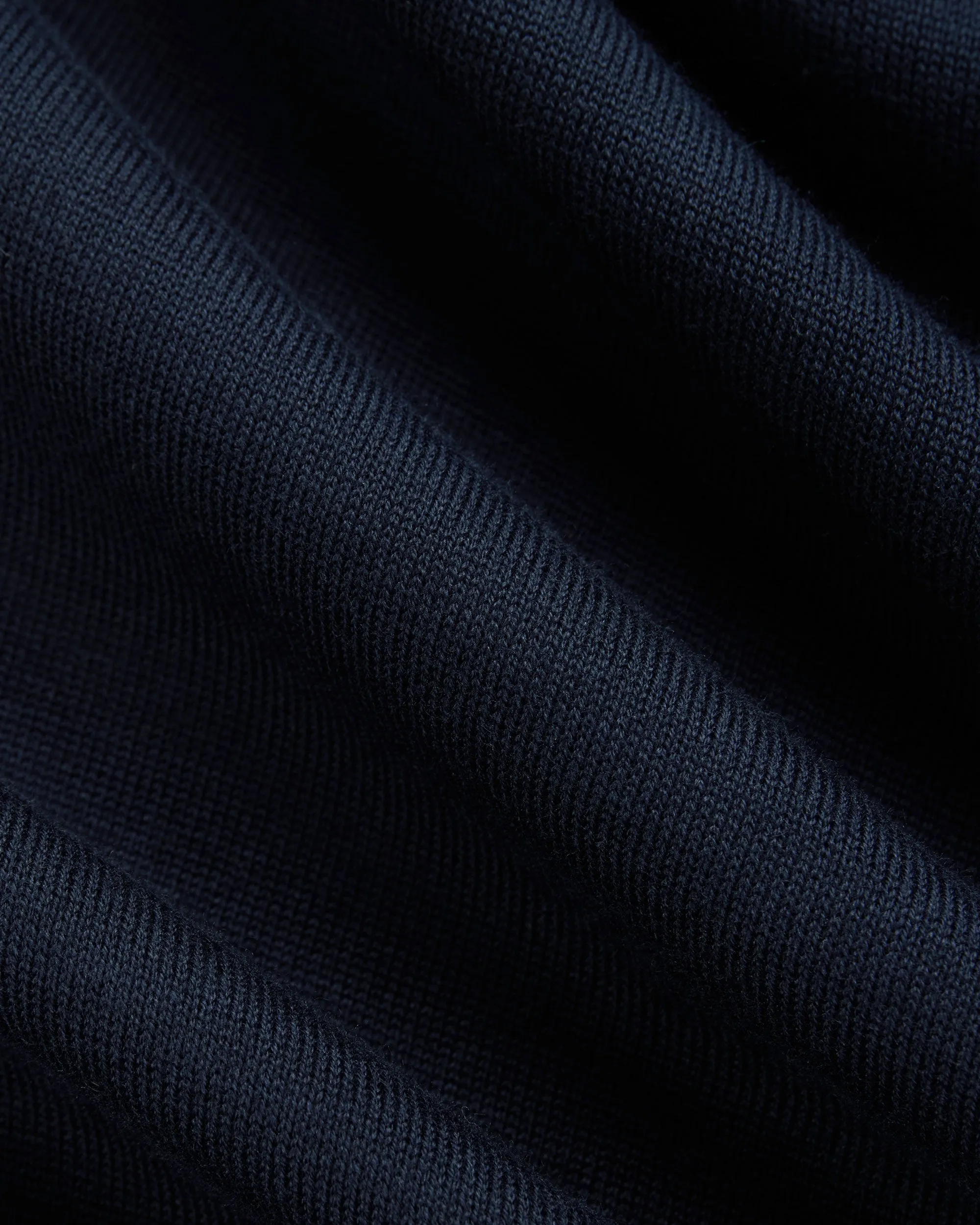 Navy High-Twist Cotton Polo - Trim Fit sold by J. Press product image thumbnail 2