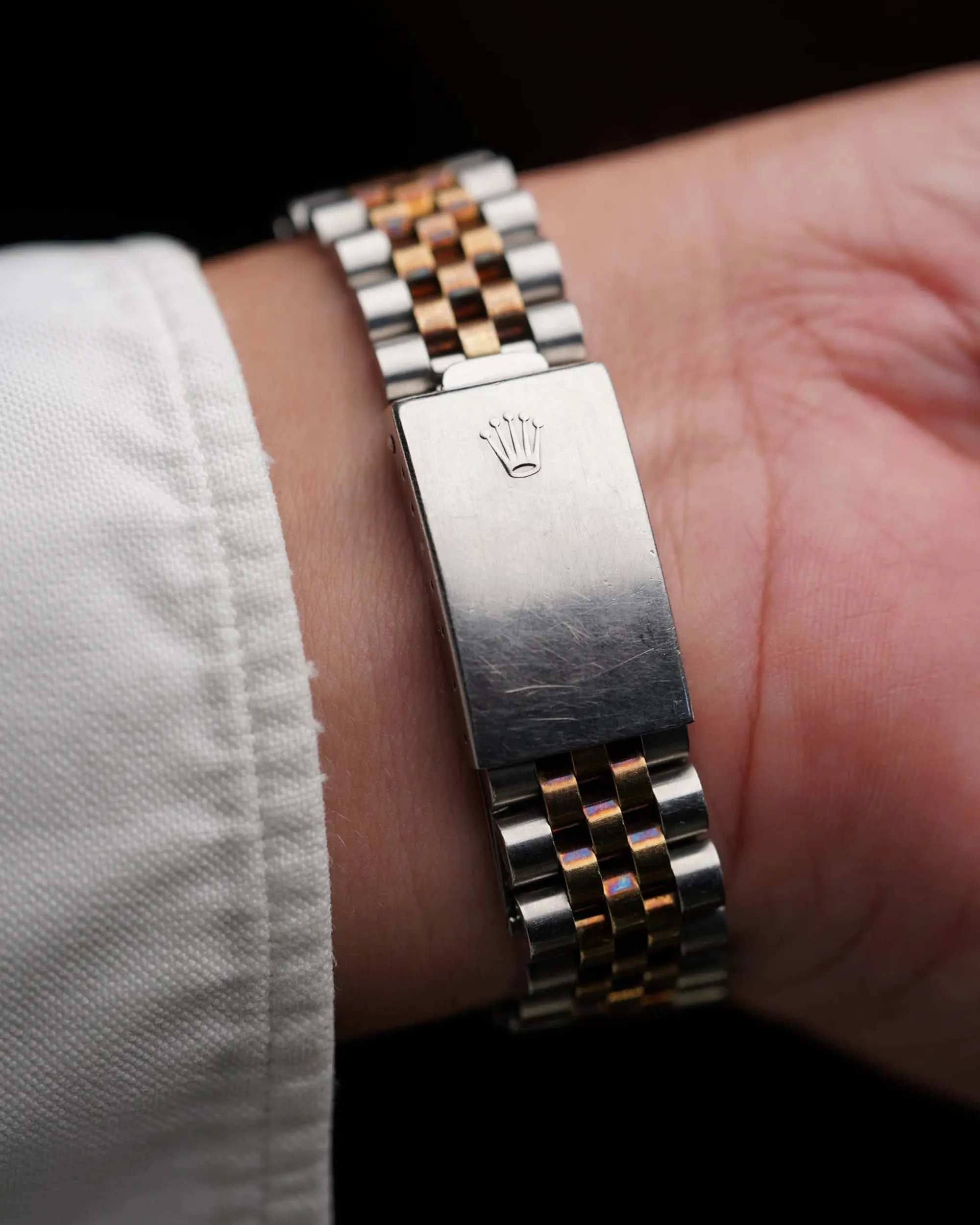 Rolex 14K Two-Tone Datejust 16013 Unpolished sold by J. Press product image thumbnail 5