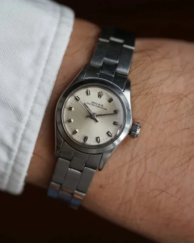 Rolex Ladies Oyster Perpetual Ref. 6618 Unpolished made by J. Press