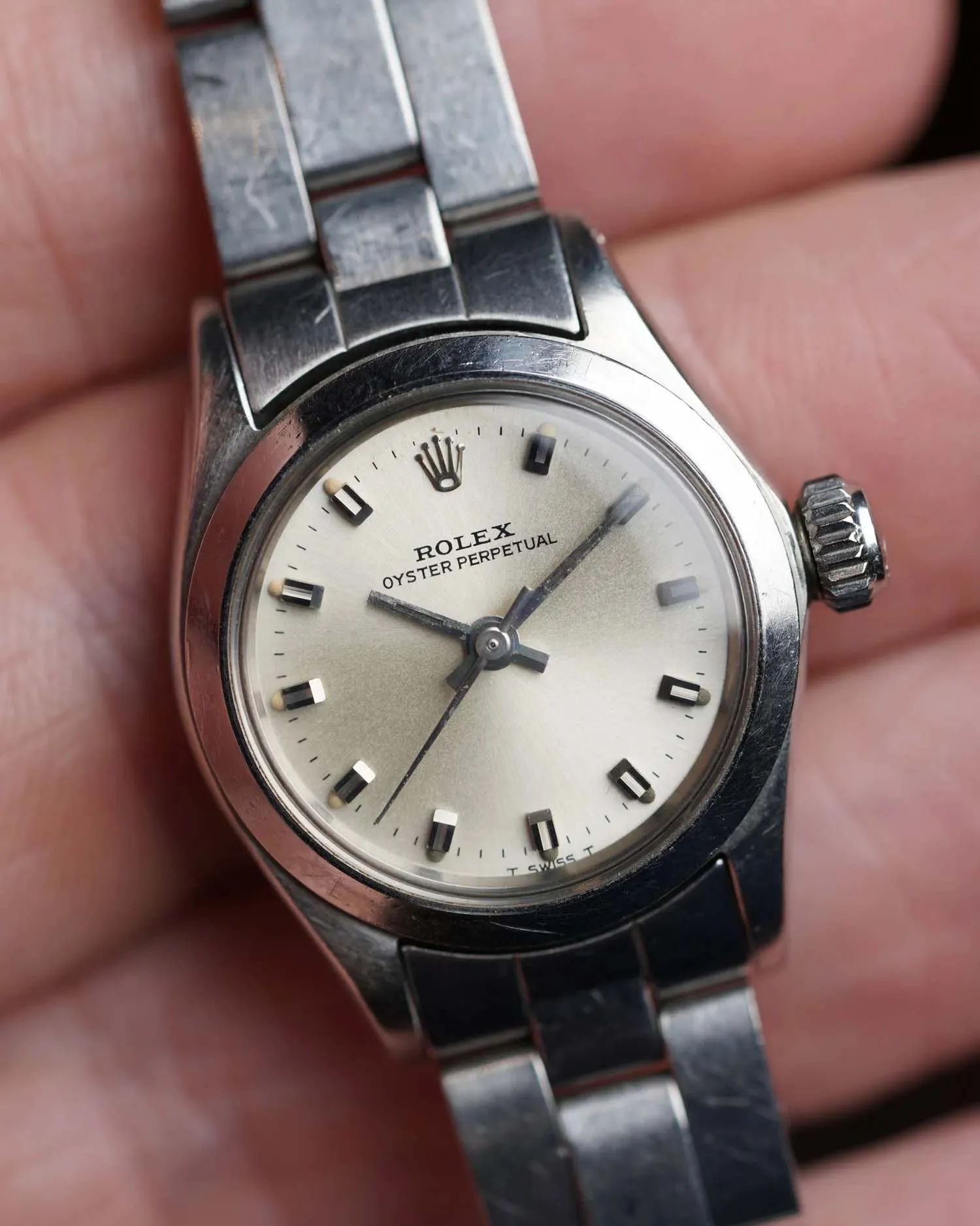Rolex Ladies Oyster Perpetual Ref. 6618 Unpolished sold by J. Press product image thumbnail 4