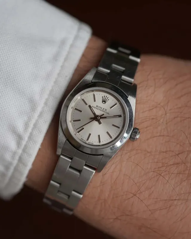 Rolex Ladies Oyster Perpetual Reference 76080 Unpolished made by J. Press