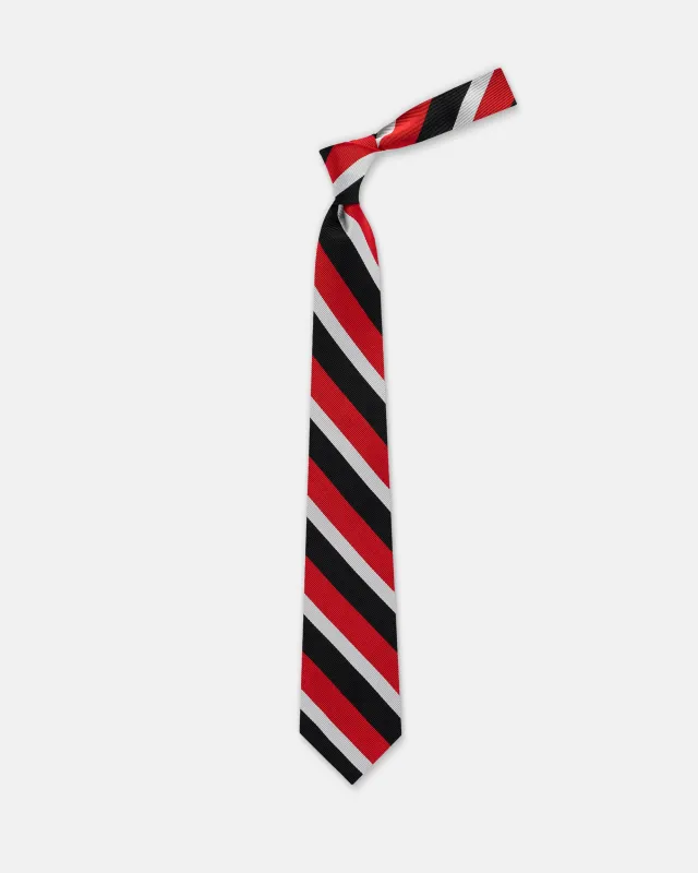 Made-in-UK Thames Rowing Club Silk Repp Tie made by J. Press