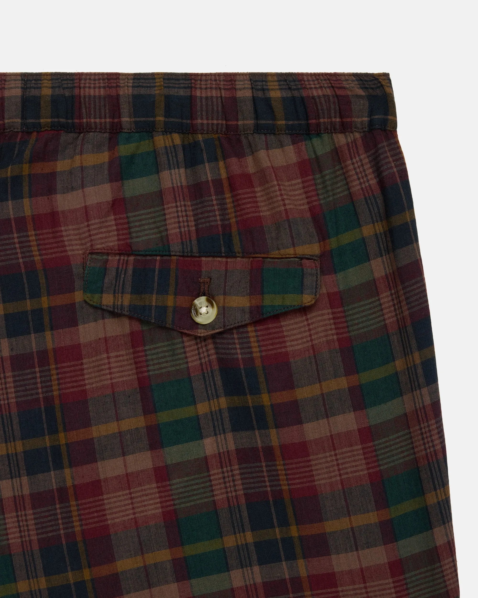Overdyed Authentic Madras Swim Trunks sold by J. Press product image thumbnail 2