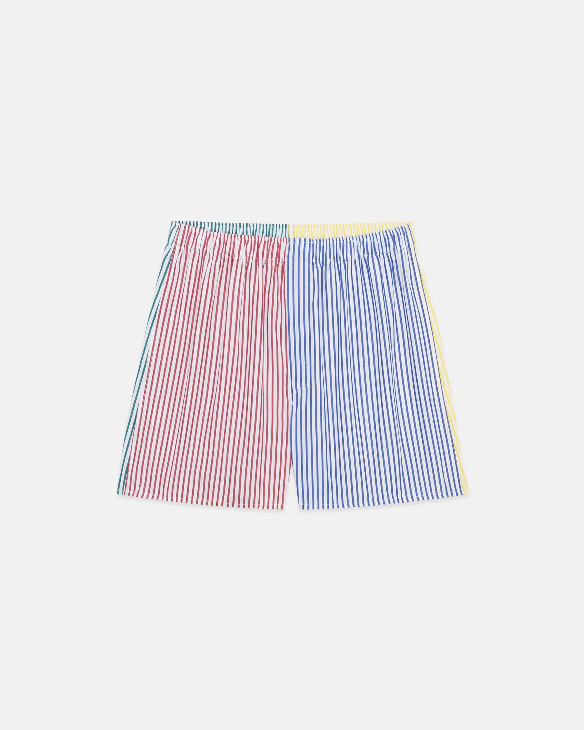 Made-in-Canada Fun Stripe Boxer Shorts sold by J. Press