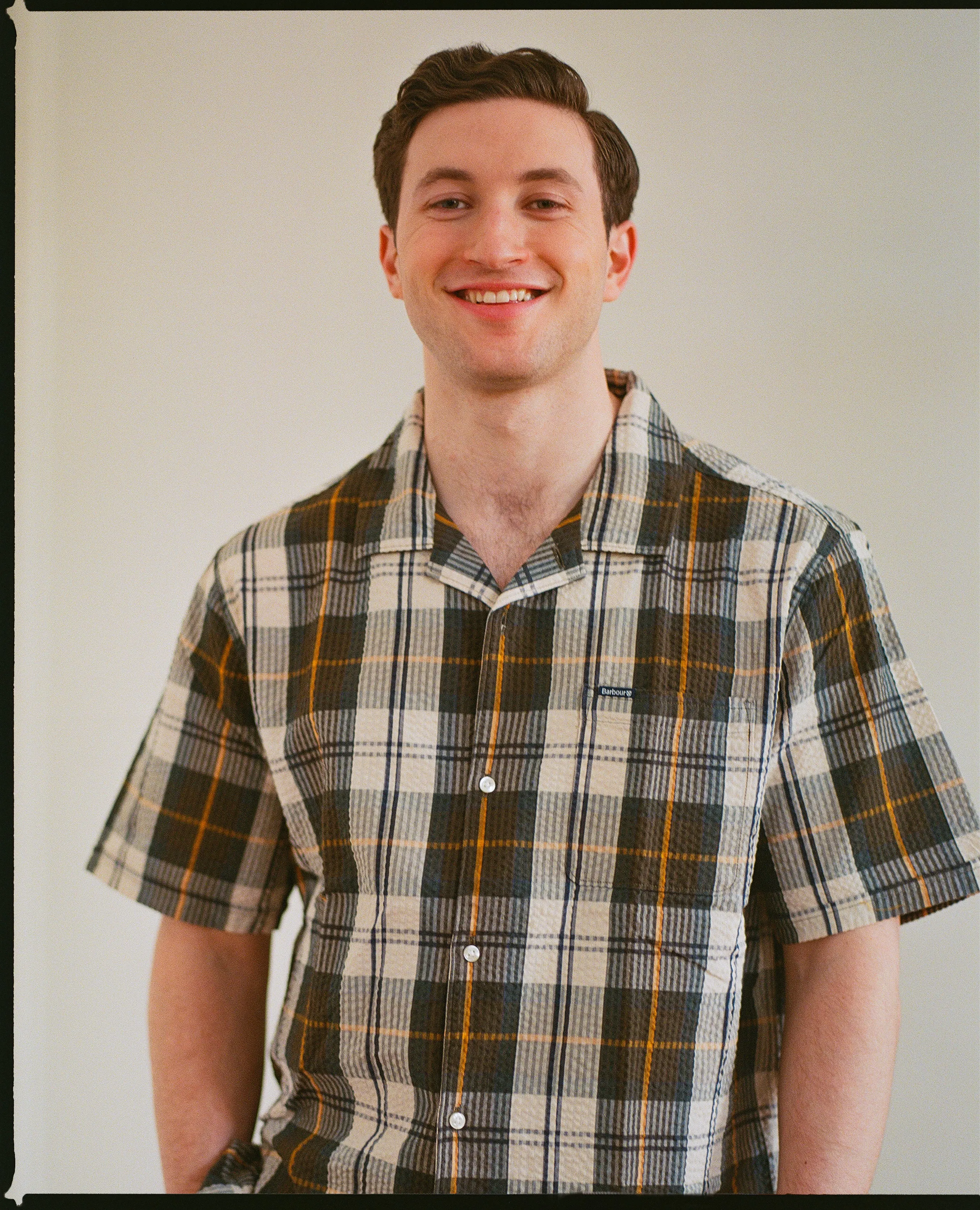 Barbour Ancient Tartan Seersucker Sport Shirt sold by J. Press product image thumbnail 3