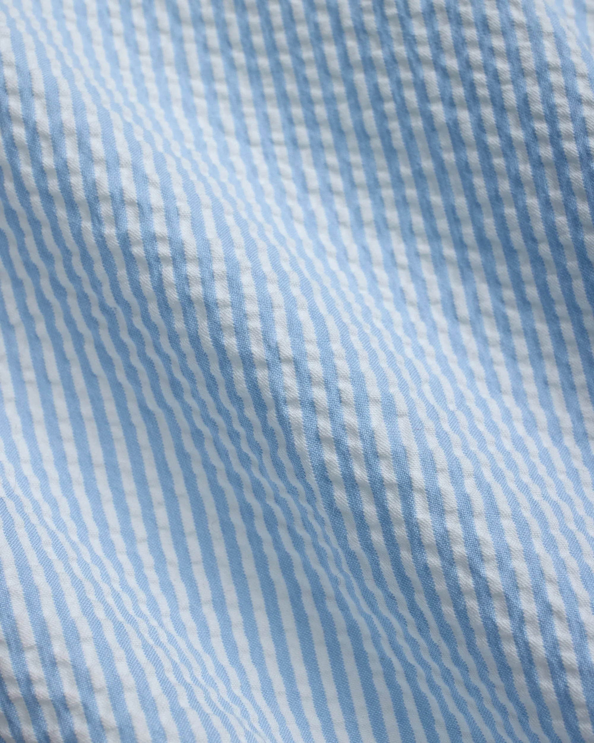 Light Blue Cotton Seersucker Shorts sold by J. Press product image thumbnail 3