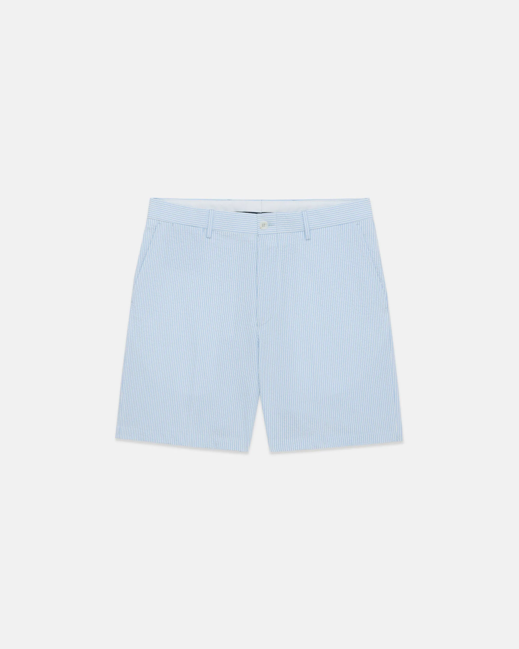 Light Blue Cotton Seersucker Shorts sold by J. Press
