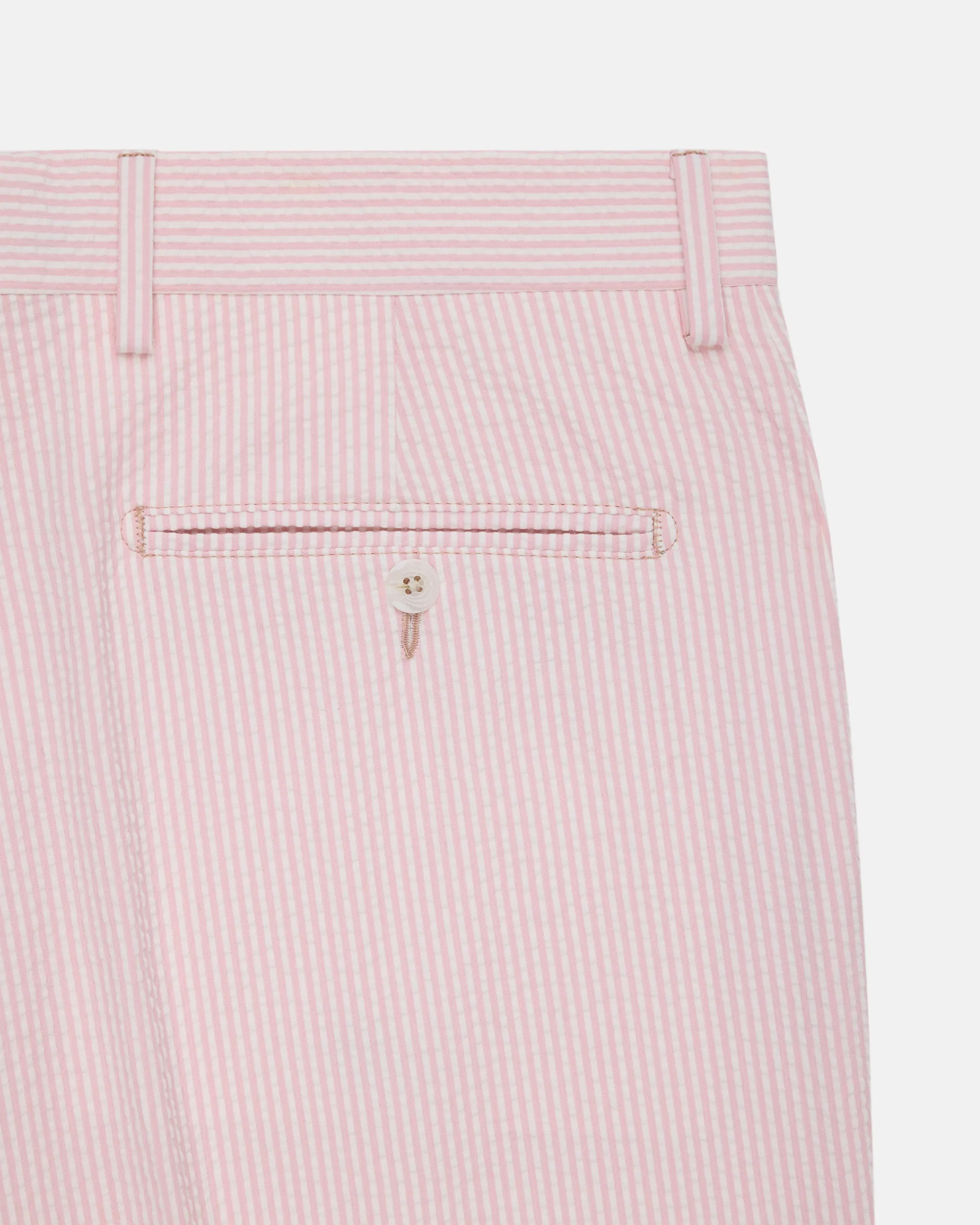 Pink Cotton Seersucker Shorts sold by J. Press product image thumbnail 2